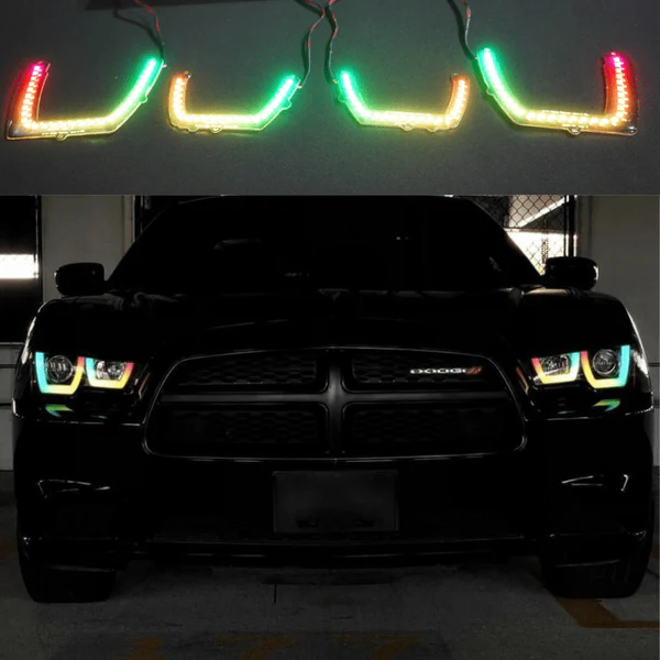 2011-2014 DODGE CHARGER FLOW SERIES/COLOR CHASING DRL BOARDS (FOR SPEC-D HEADLIGHTS) Install Guide