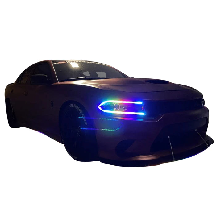 2015+ Dodge Charger Flow Series/ Color Chasing DRL Install Guide