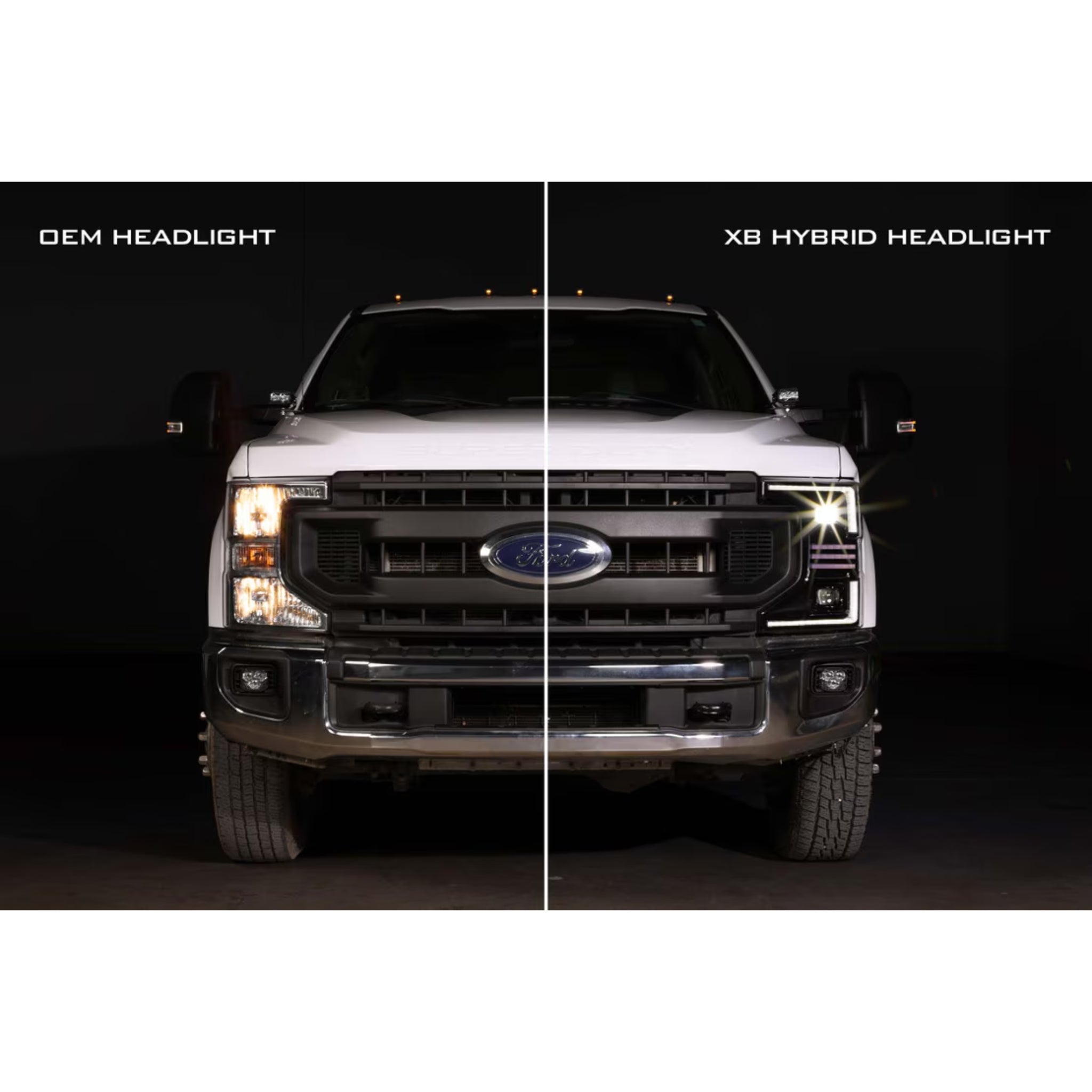 Ford Super Duty: LED Headlights (2020-2022) | XB Hybrid