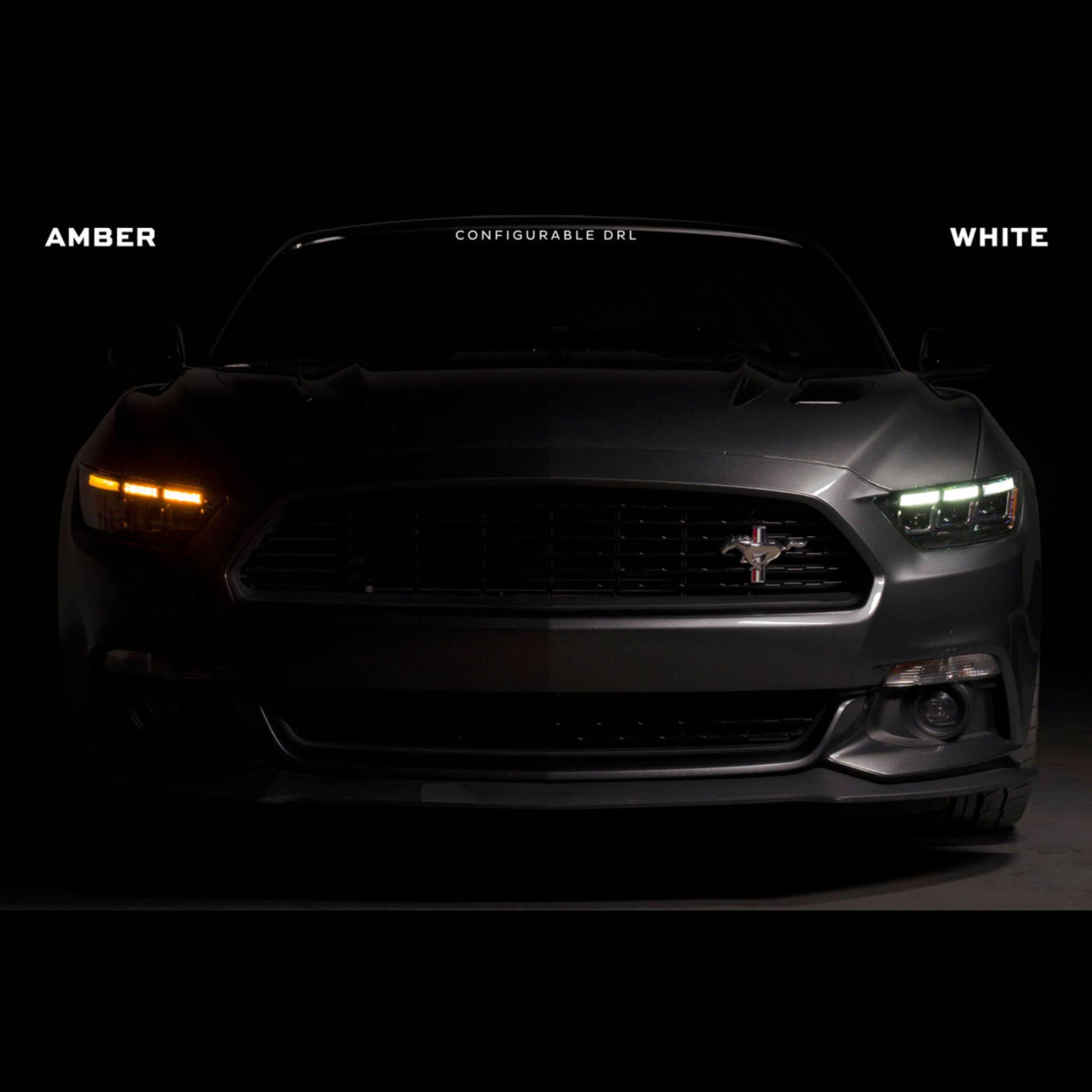 Ford Mustang: Multicolor Morimoto XB Headlights Gen II (2015-2017)