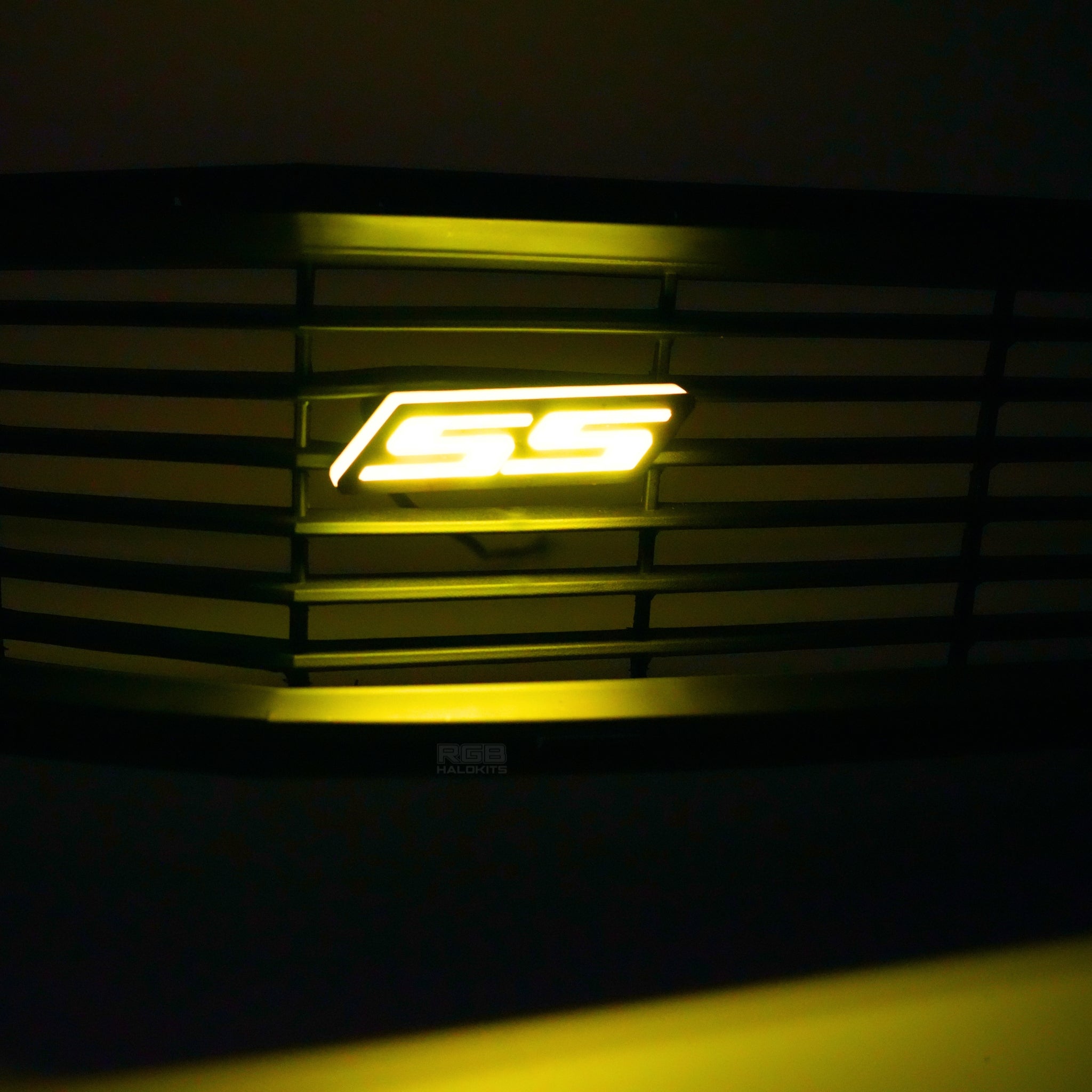 SS LED Emblem Badge: Multicolor (for Chevrolet)