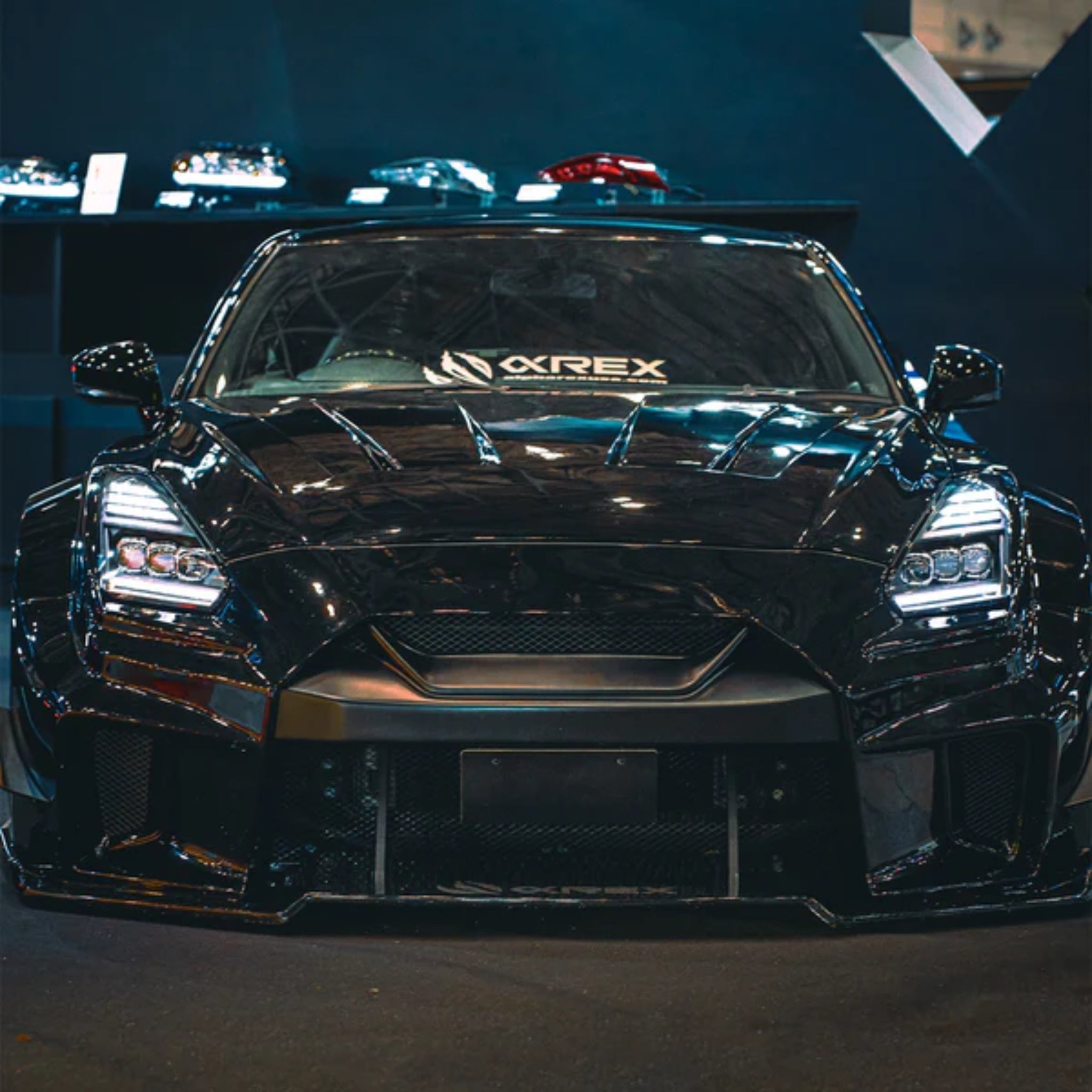 Nissan GT-R NOVA-Series LED Projector Headlights (2009-2025) | Alpharex