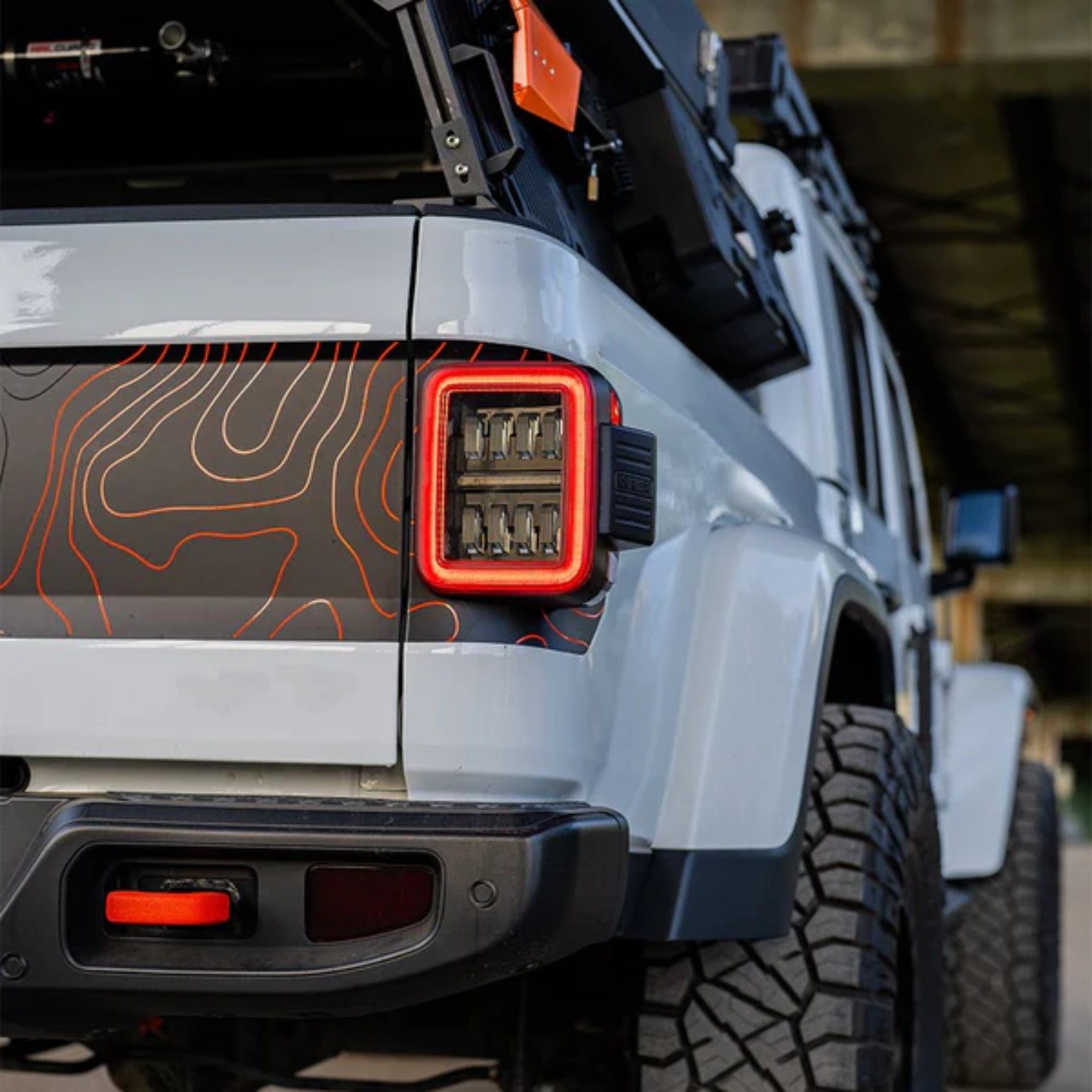 Jeep Gladiator JT NOVA-Series Prismatic LED Tail Lights (1999-2026) | Alpharex