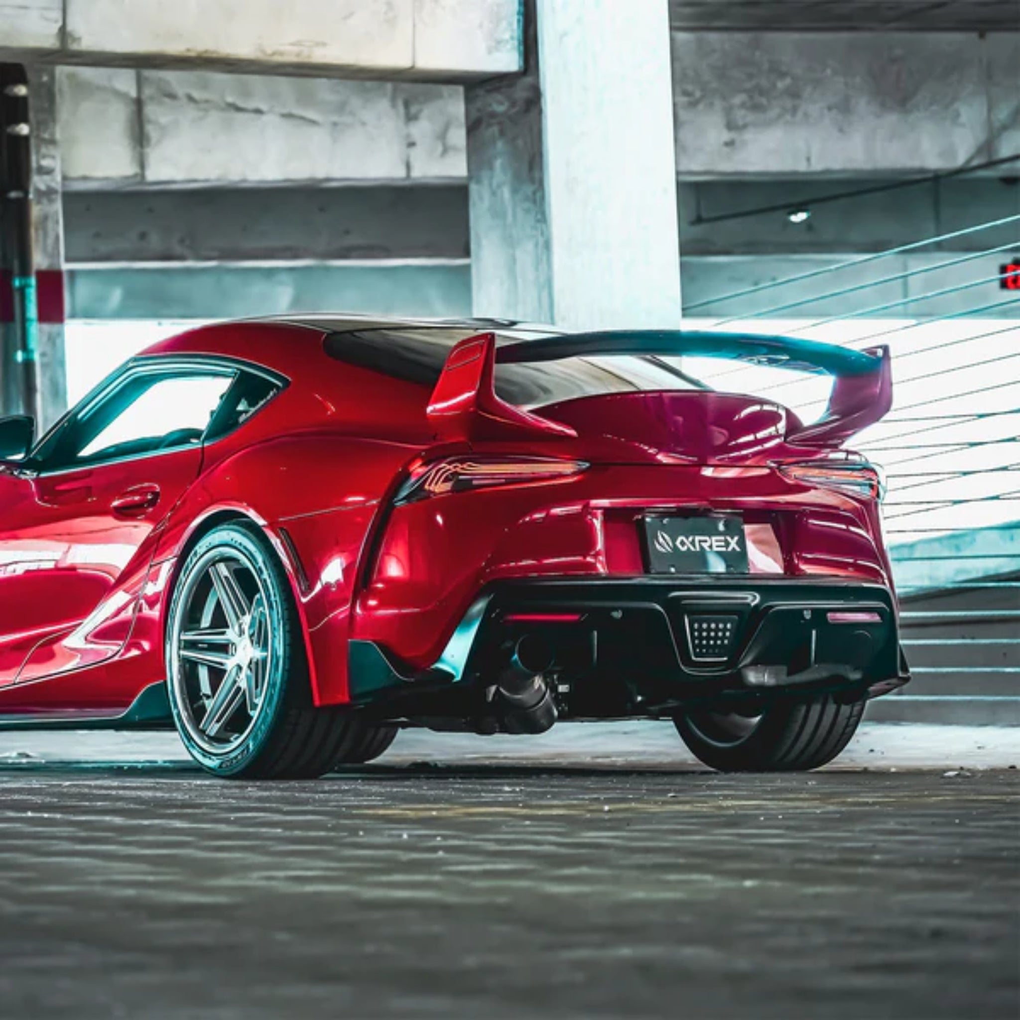 Toyota Supra CSL Laser Style LED Tail Lights (2020-2026) | Alpharex