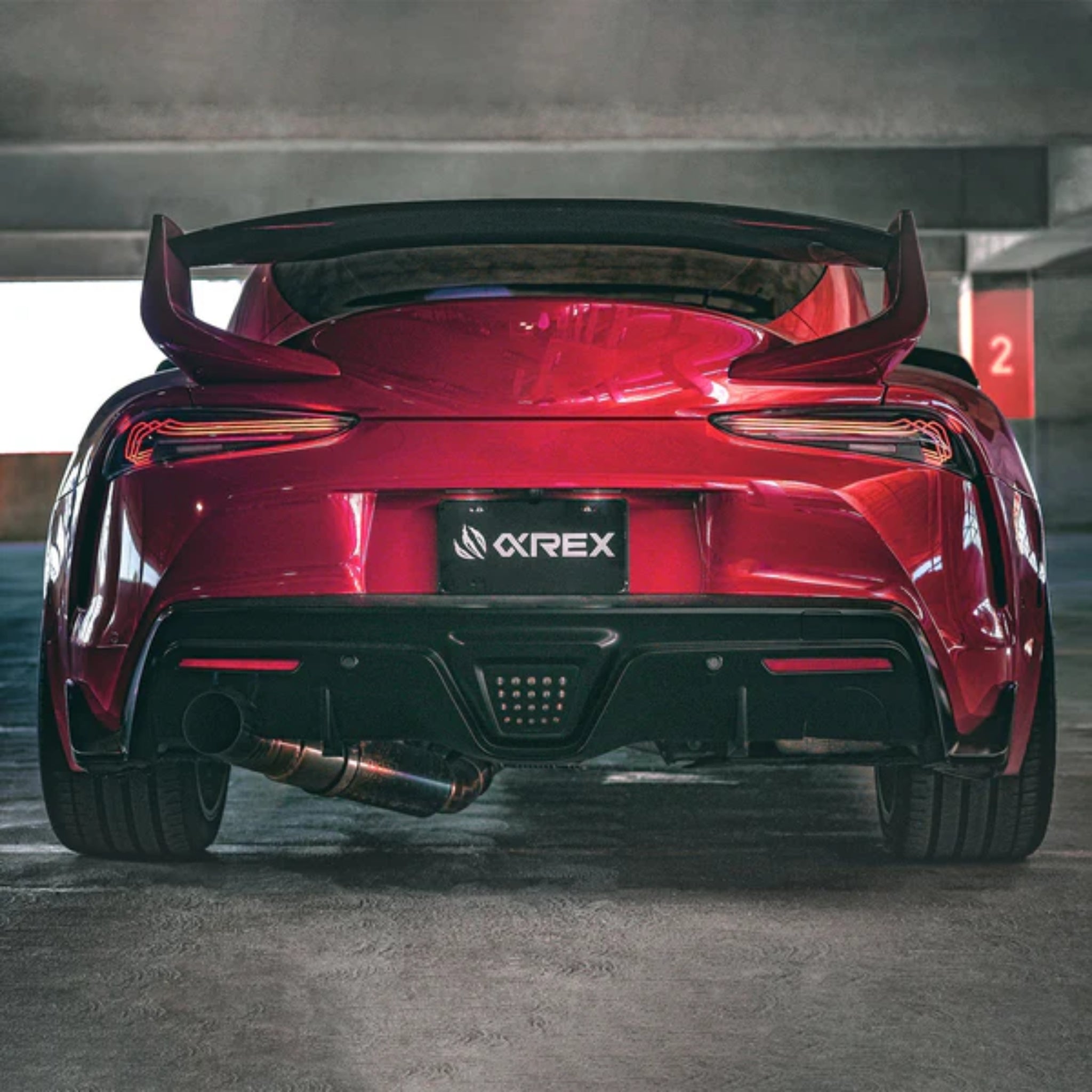 Toyota Supra CSL Laser Style LED Tail Lights (2020-2026) | Alpharex