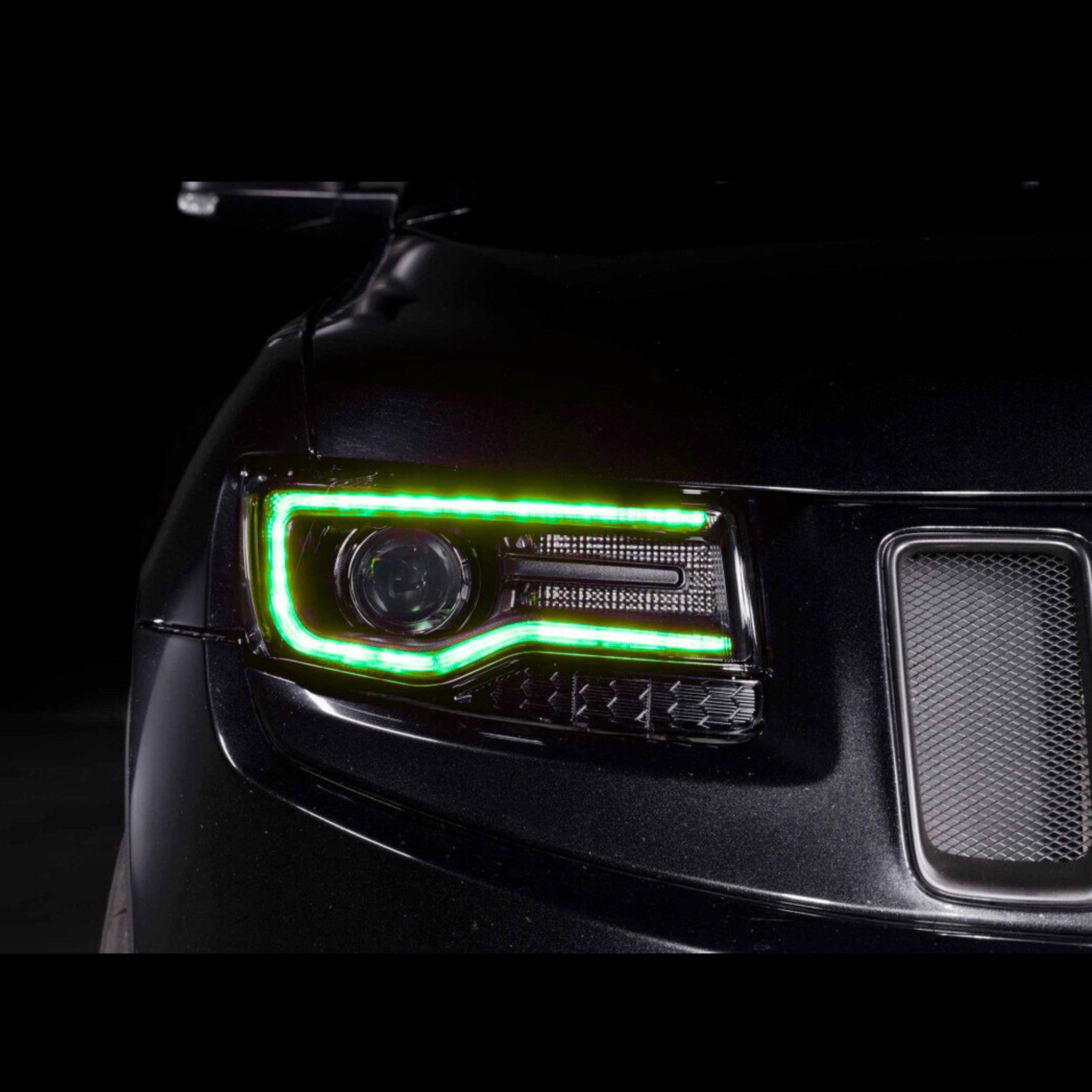 Jeep Grand Cherokee / Trackhawk: Multicolor Flow Headlights (2014-2022) Gen II | XB Morimoto