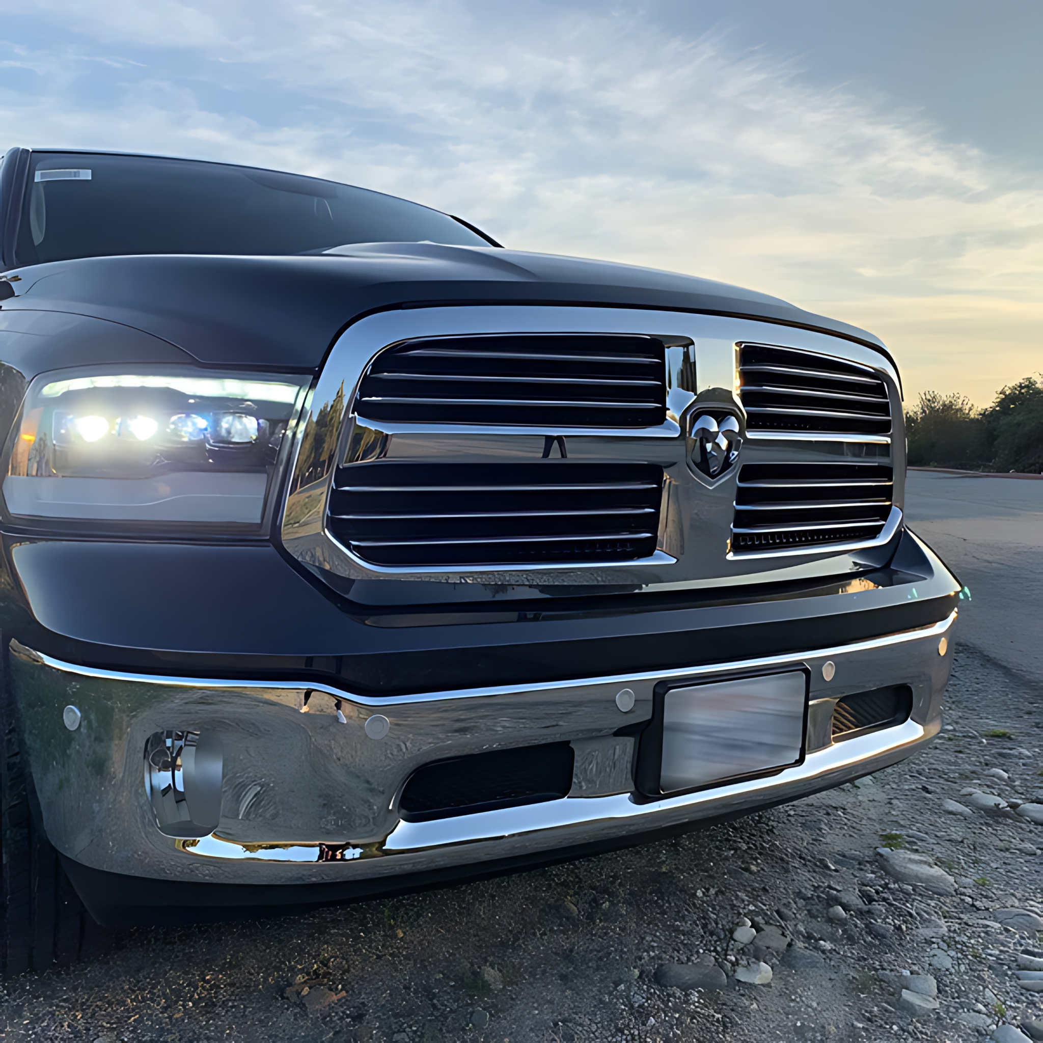 Dodge Ram Truck LED Projector Headlights (2009-2018) | Alpharex