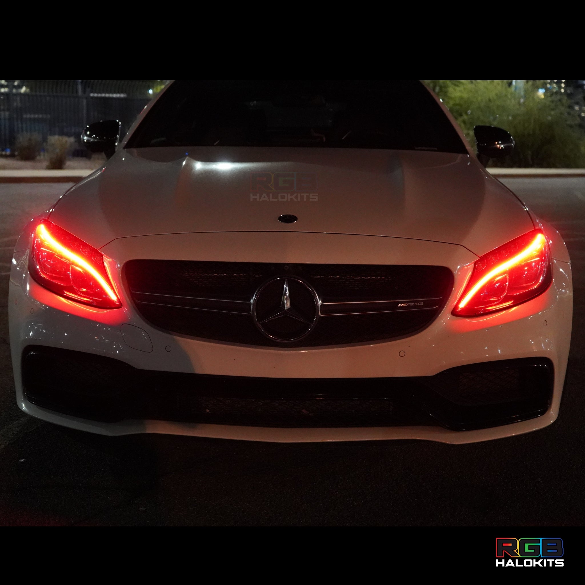 Mercedes Benz C-Class RGBW Multicolor DRL Boards (2015-2021)