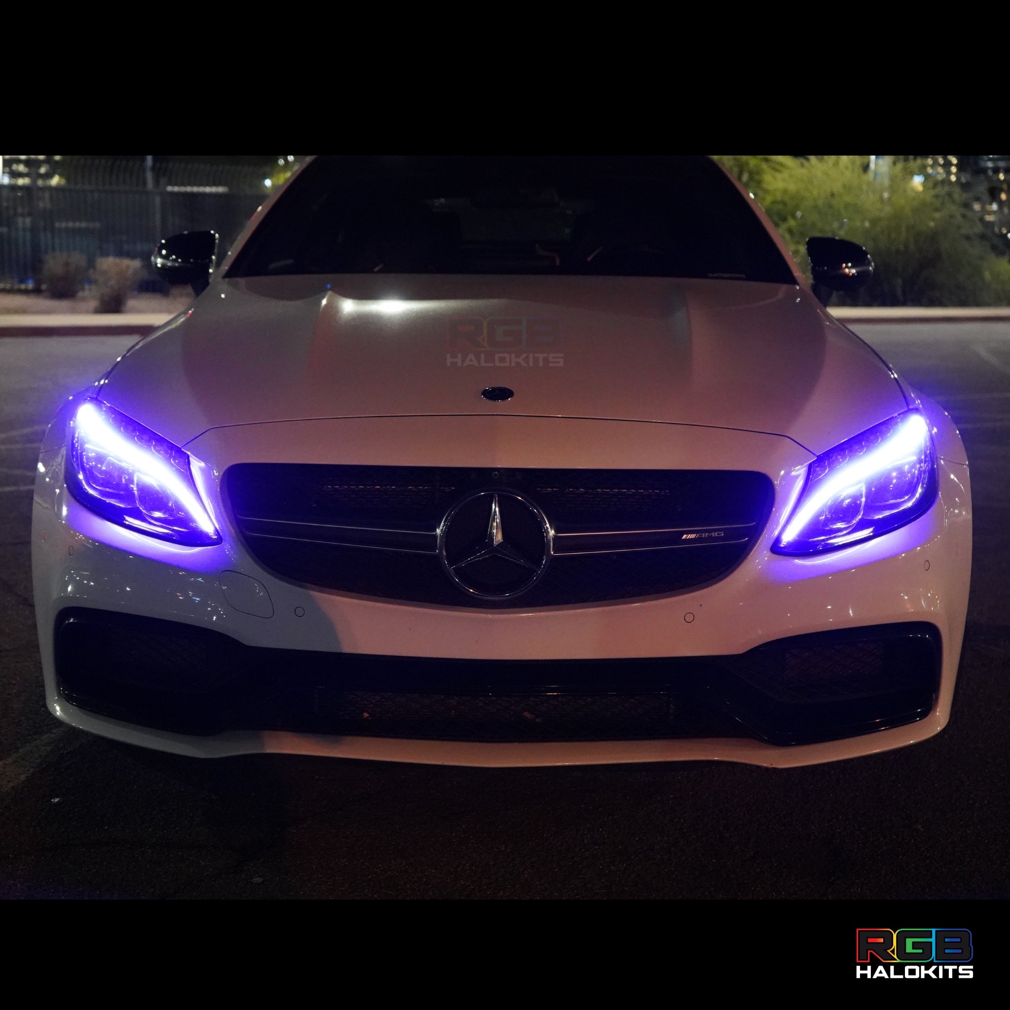 Mercedes Benz C-Class RGBW Multicolor DRL Boards (2015-2021)