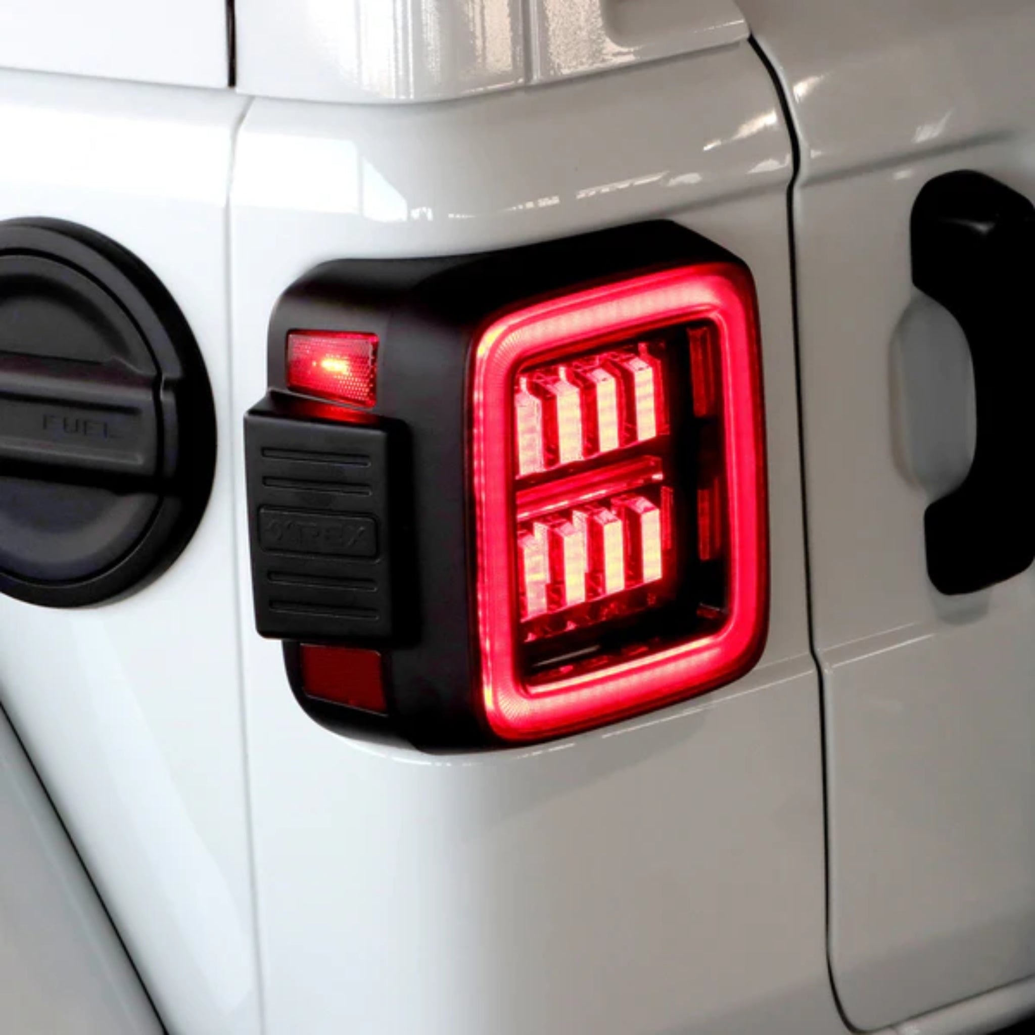 Jeep Wrangler JL NOVA-Series Prismatic LED Tail Lights (2018-2026) | Alpharex