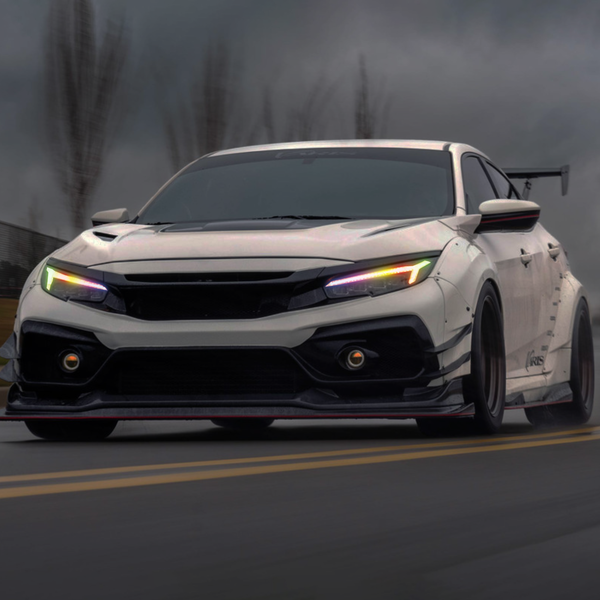 Honda Civic: Multicolor XB LED Headlights (2016-2021)