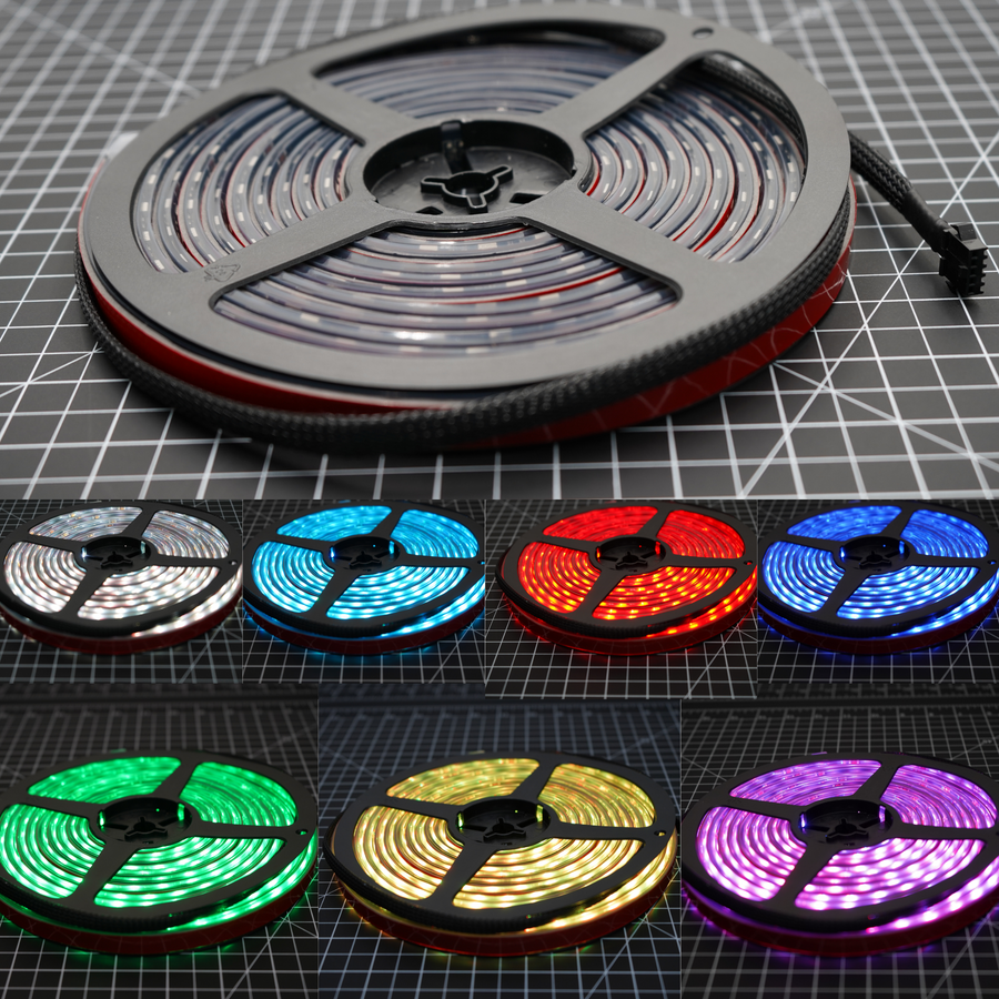 16FT Waterproof LED Strip Roll | Multicolor – Custom Multicolor LED Lighting by RGB Halo Kits