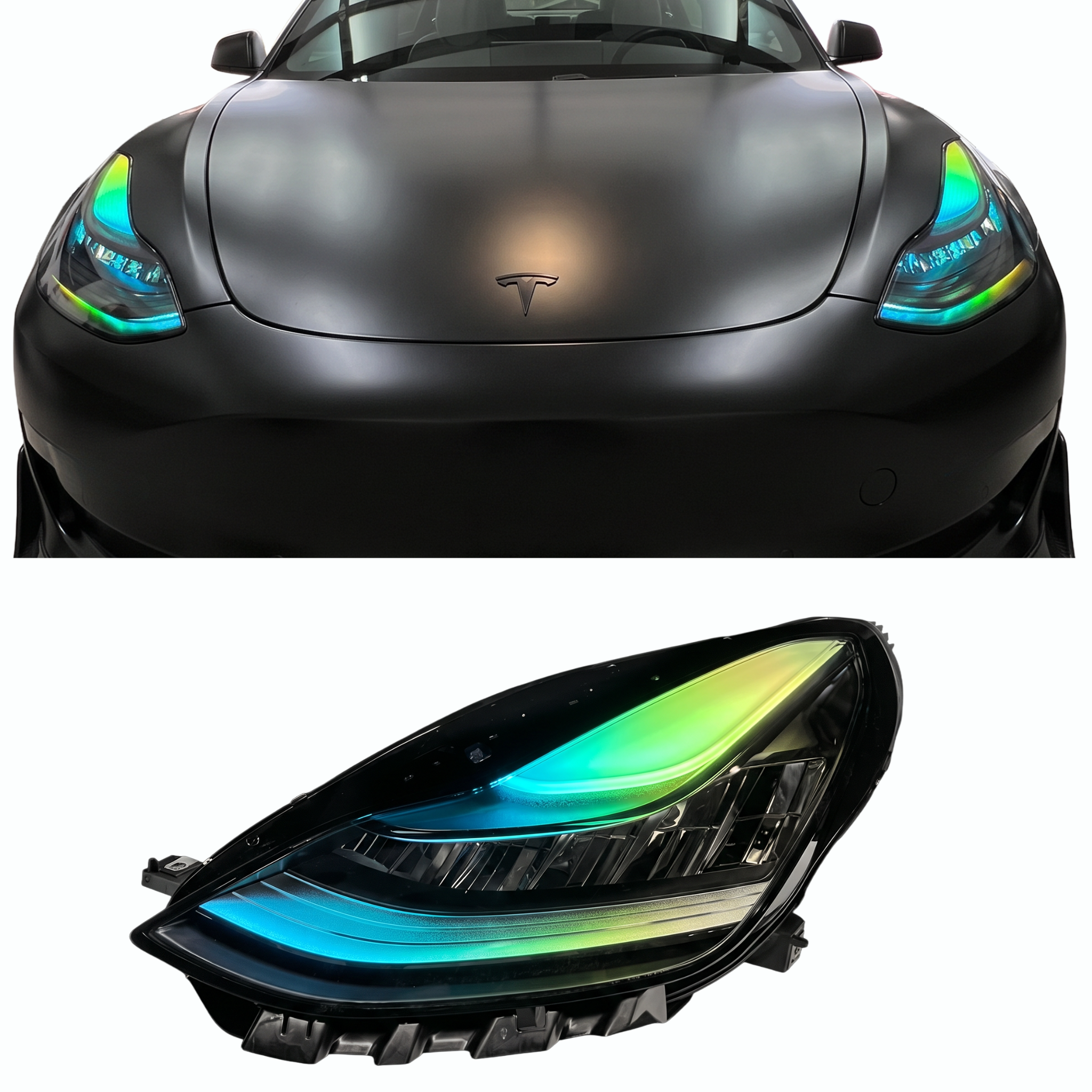 Tesla Model 3 Multicolor DRL Boards (2017-2023)