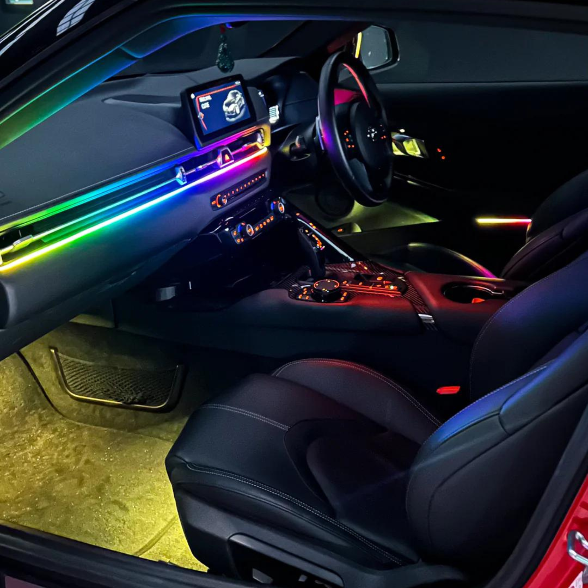 RGB LED Flow Series Car Interior Lighting Kit - Next-Gen Speed