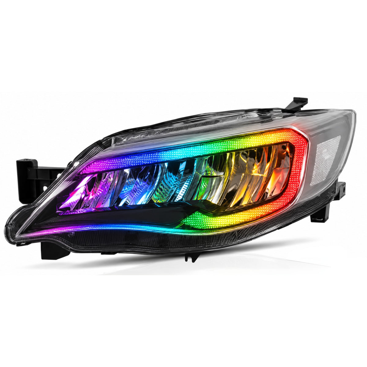Subaru Impreza WRX/STI: Multicolor Flow Series Headlights (2008–2014)