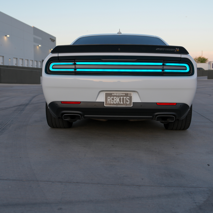 Dodge Challenger: Flow Series Multicolor Tail Lights (2015-2024)