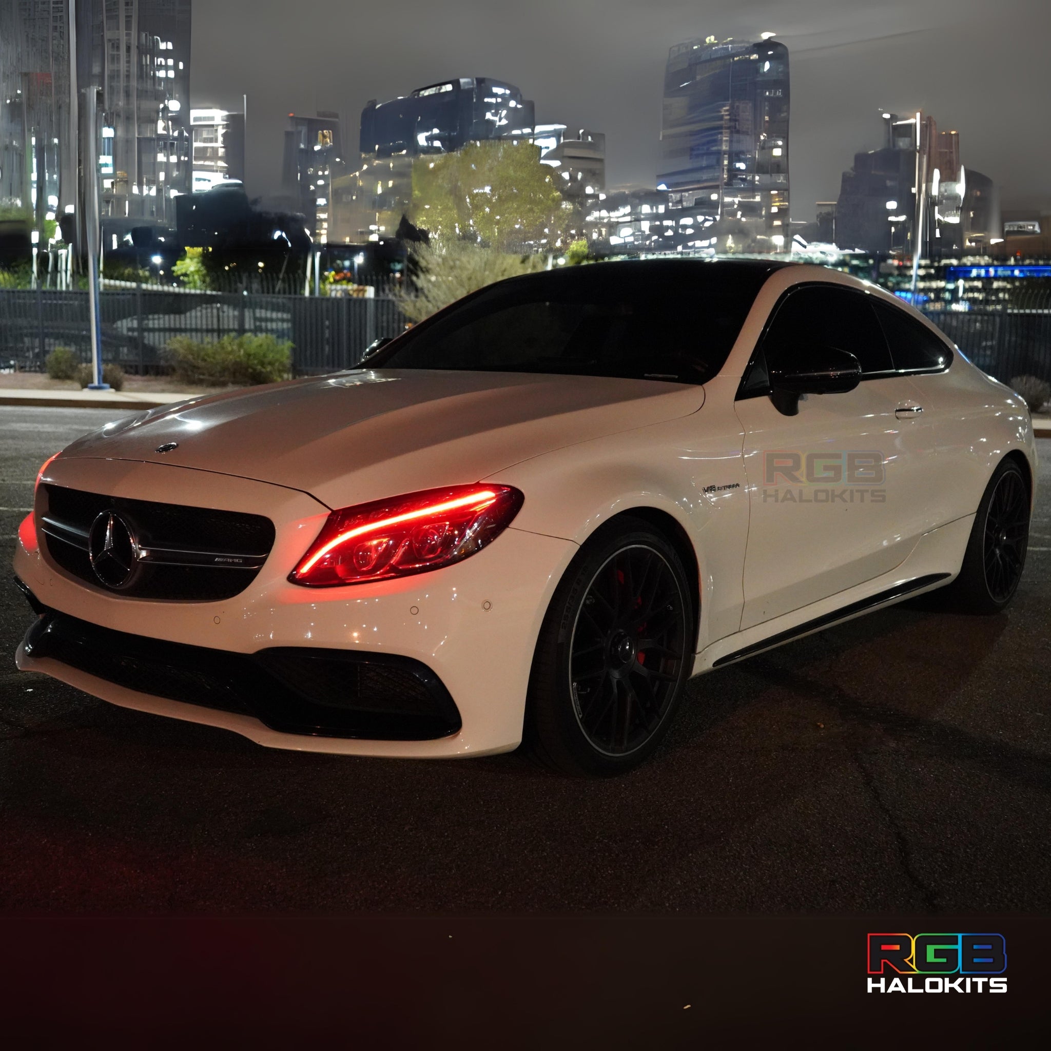 Mercedes Benz C-Class RGBW Multicolor DRL Boards (2015-2021)