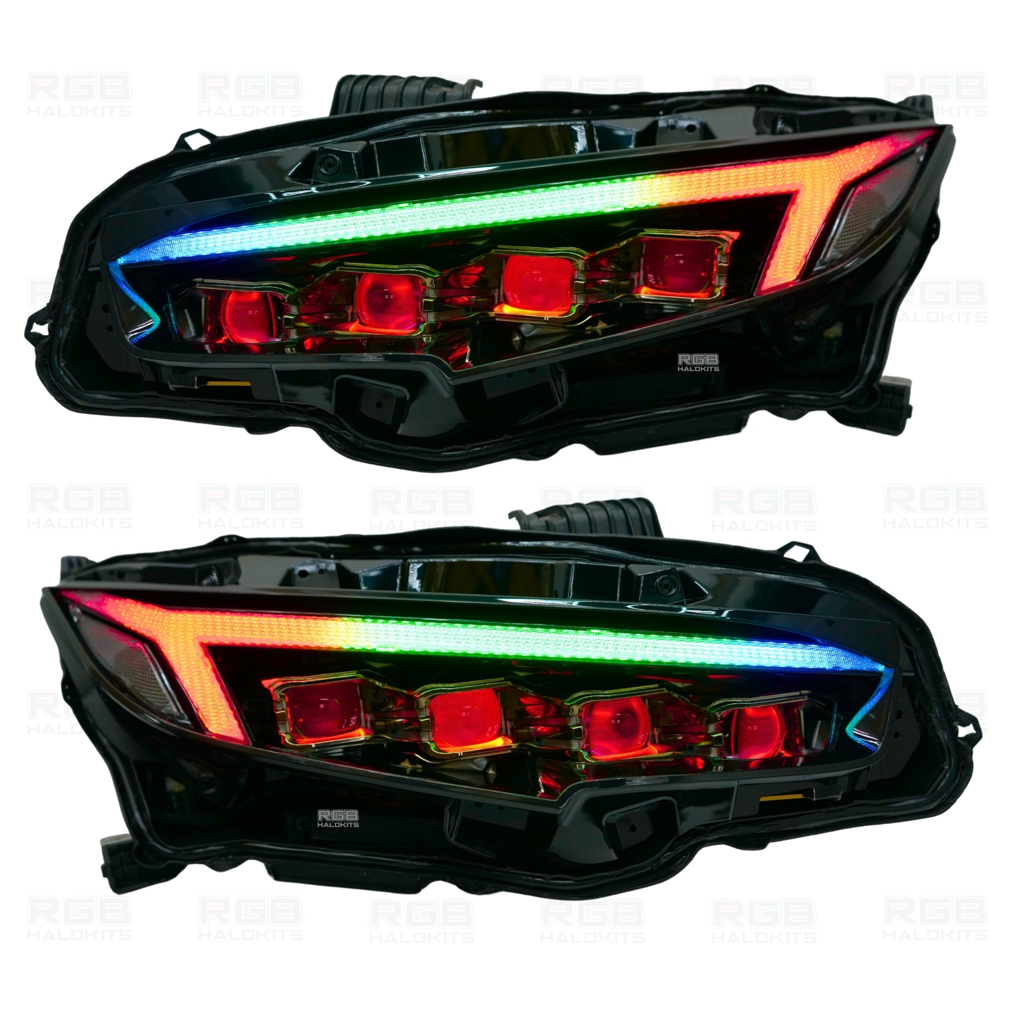 Honda Civic: Multicolor XB LED Headlights (2016-2021)