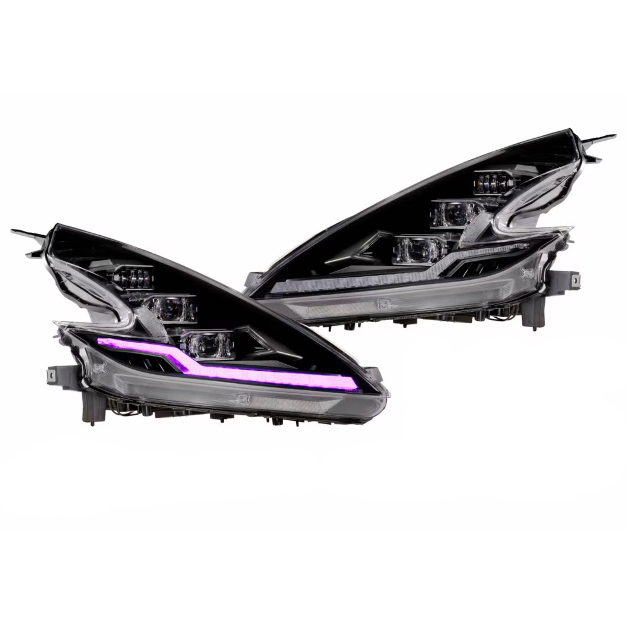 Nissan 370Z: XRGB Evo LED Headlights (2009-2021) – Custom Multicolor LED Lighting by RGB Halo Kits