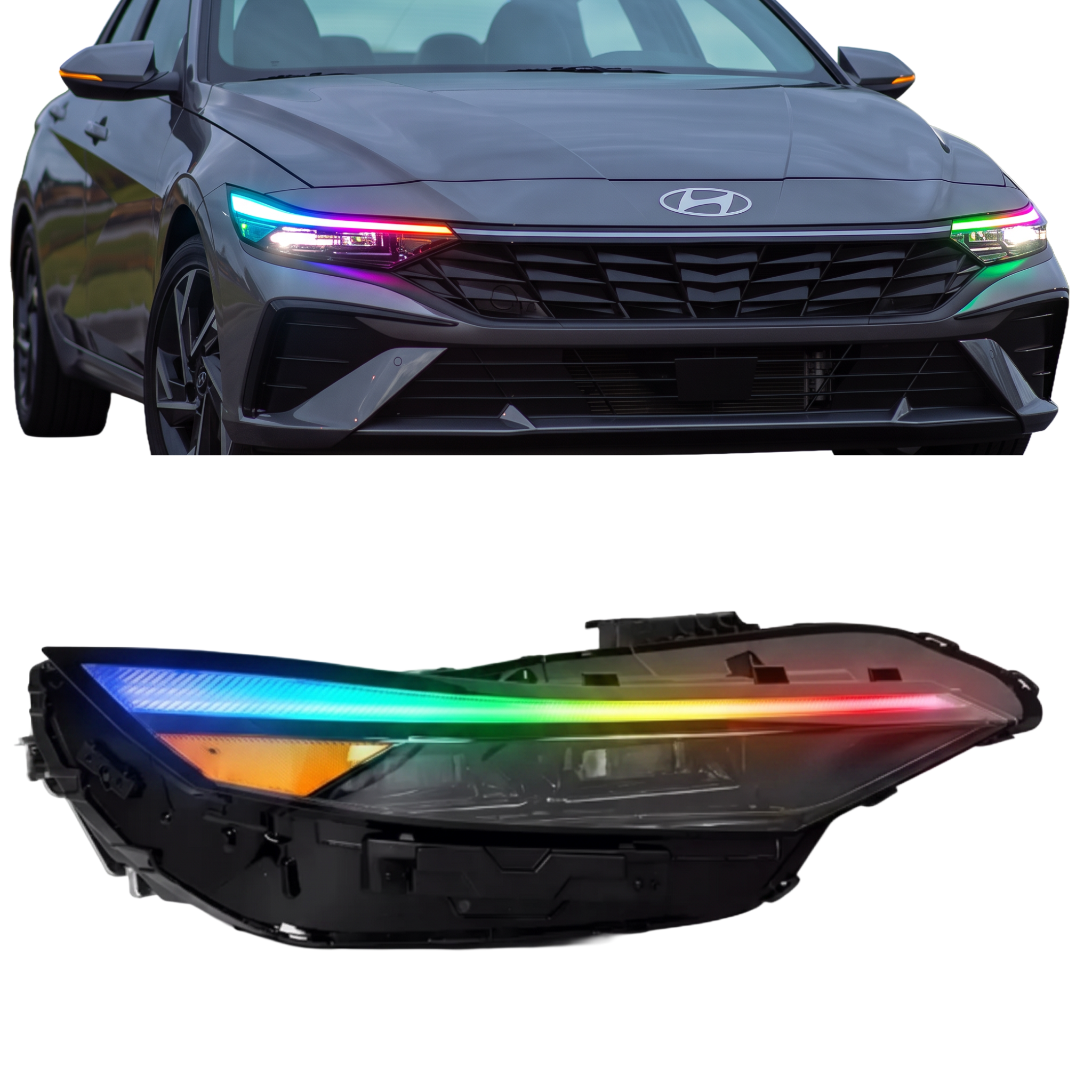 Hyundai Elantra Flow Series DRL Kit (2024–2026)