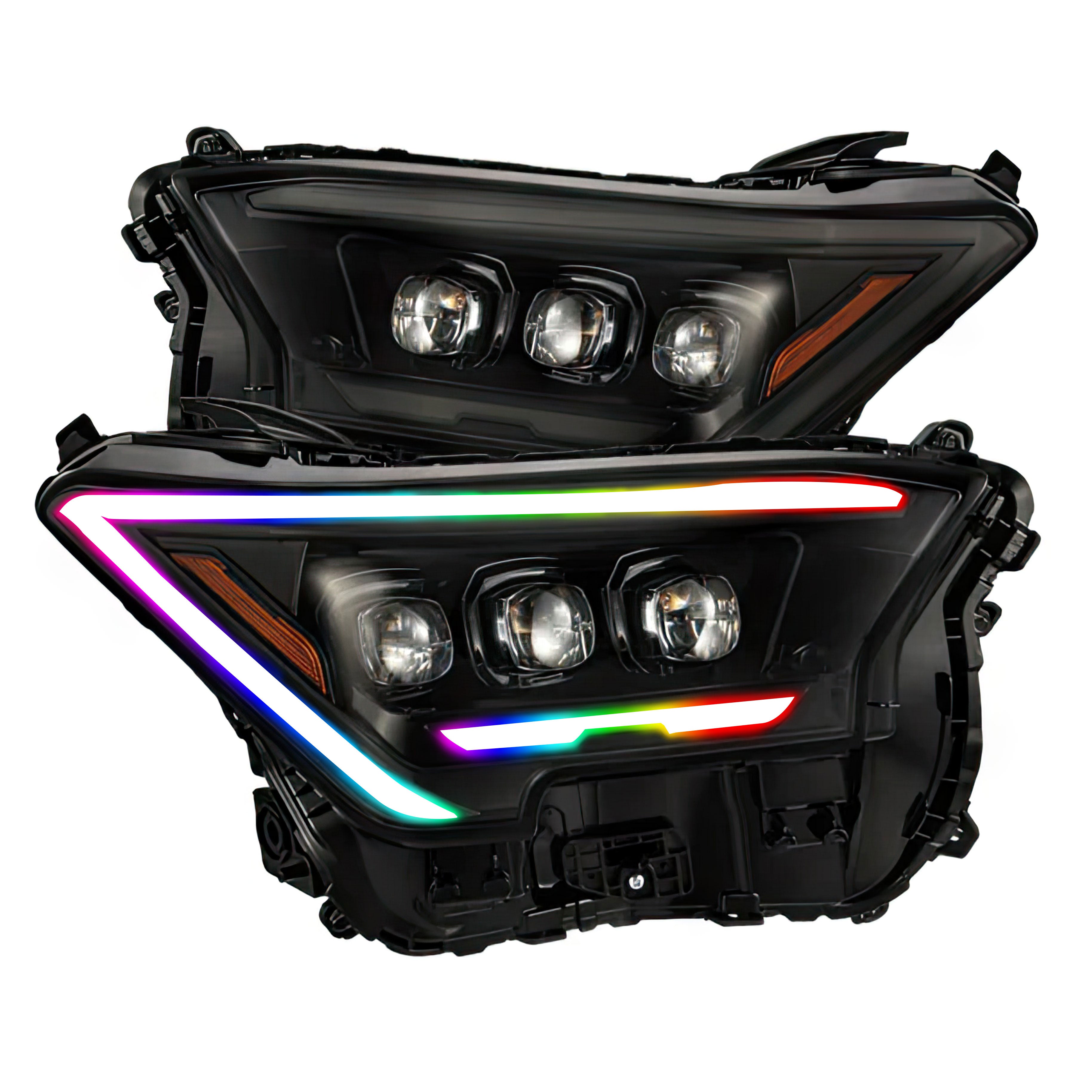 Toyota Tacoma Multicolor Alphablack Headlights (2024-2025) | Alpharex [ETA early Feb]