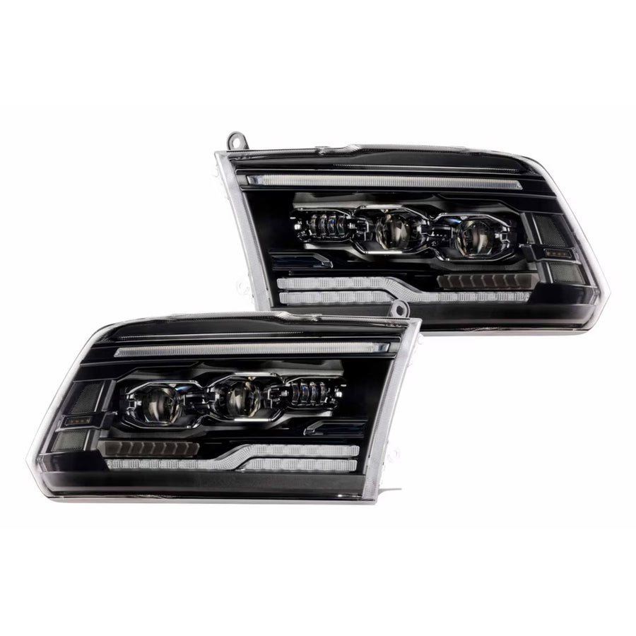 Dodge Ram 1500/HD: Multicolor XRGB Evo Headlights (2009-2018) – Custom Multicolor LED Lighting by RGB Halo Kits
