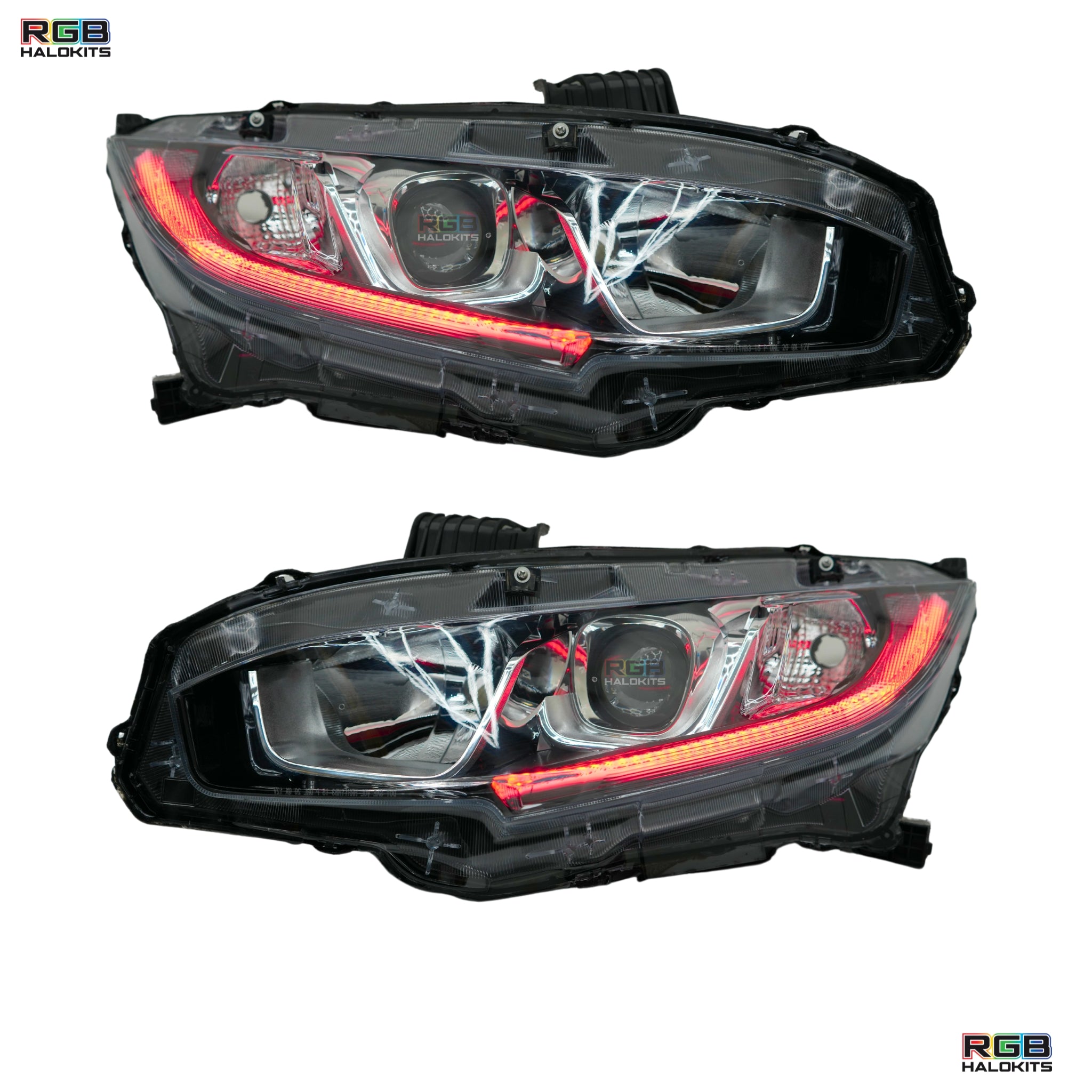 Honda Civic Multicolor DRL Boards (2016-2021)