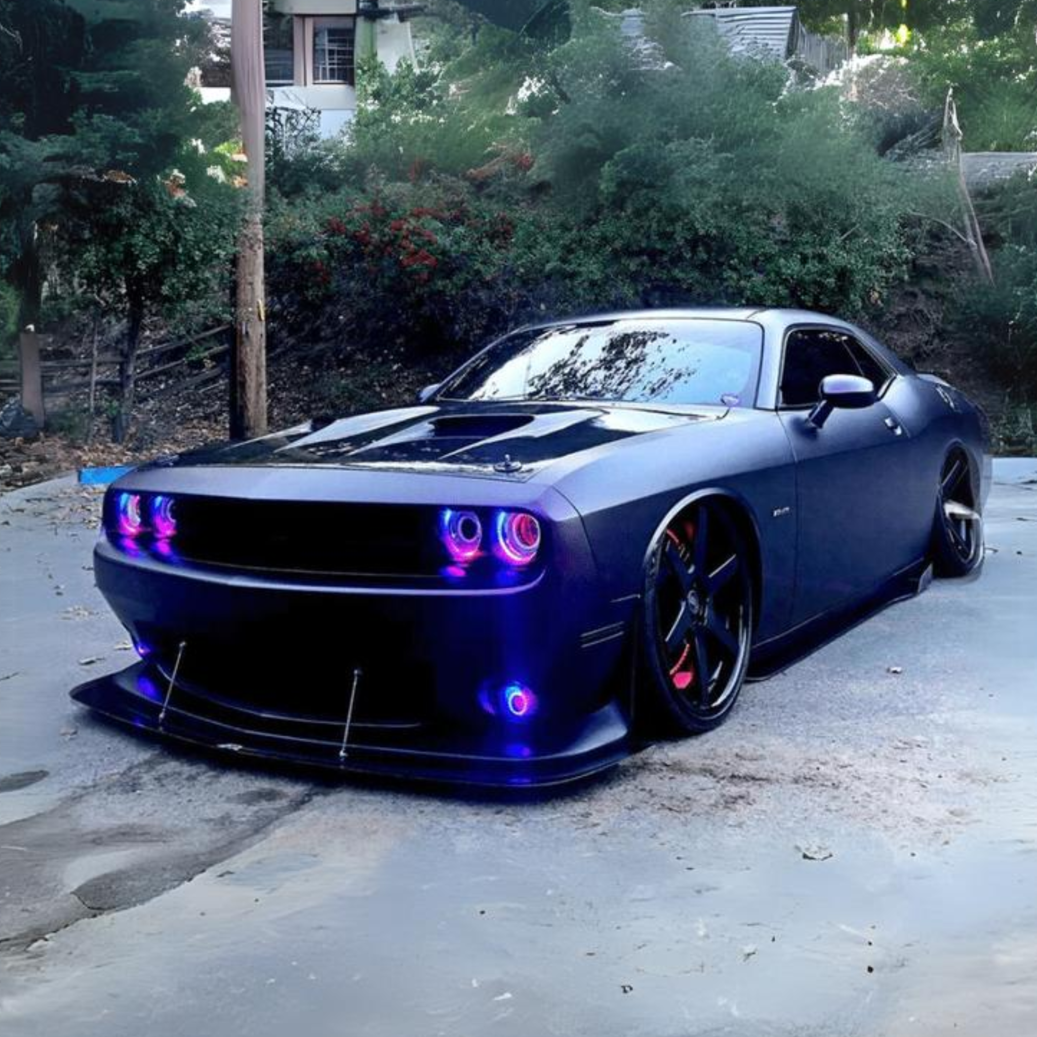 Dodge Challenger Multicolor Halo Kit (2008-2014)