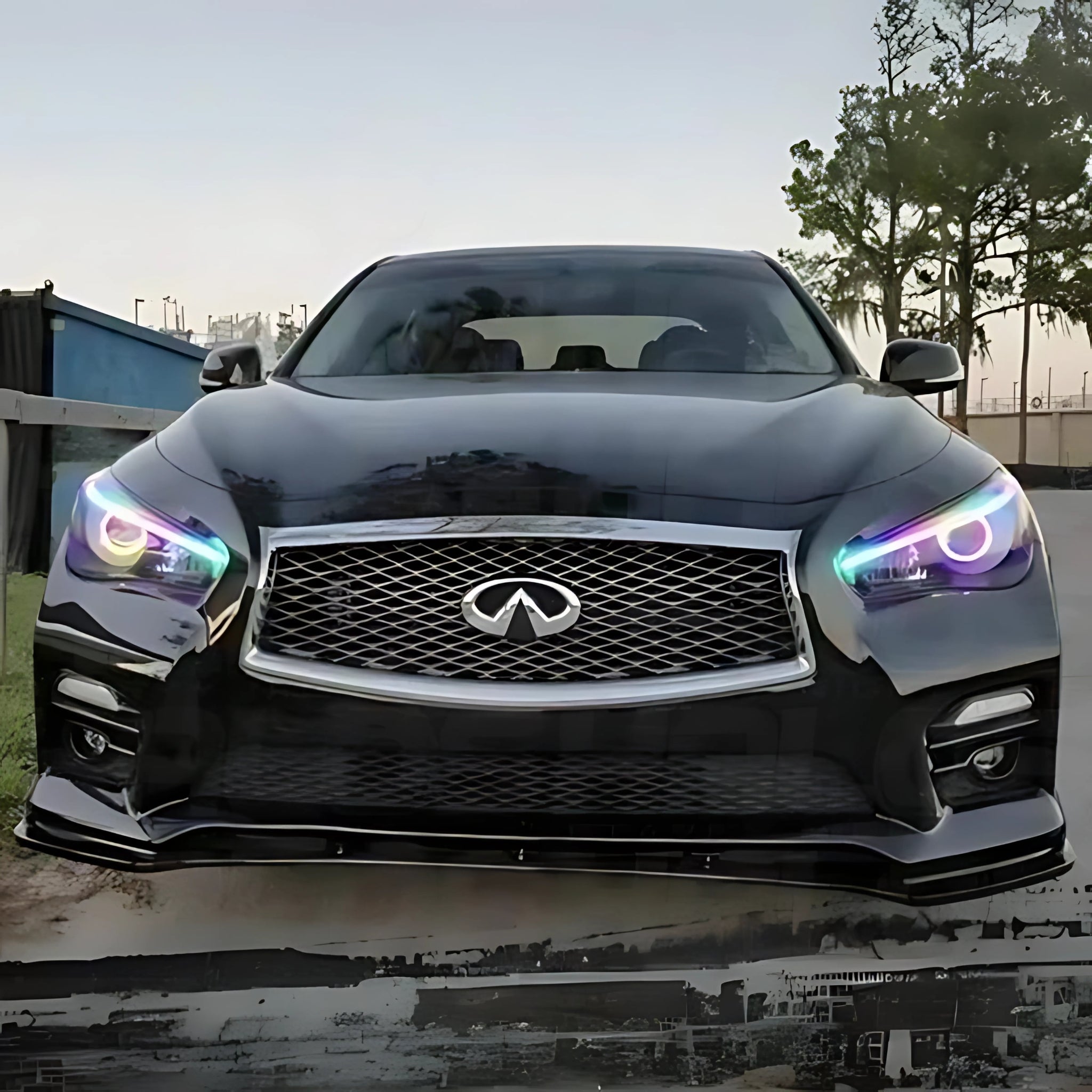 Infiniti Q50: Multicolor Headlights (2014-2024) - Non-AFS