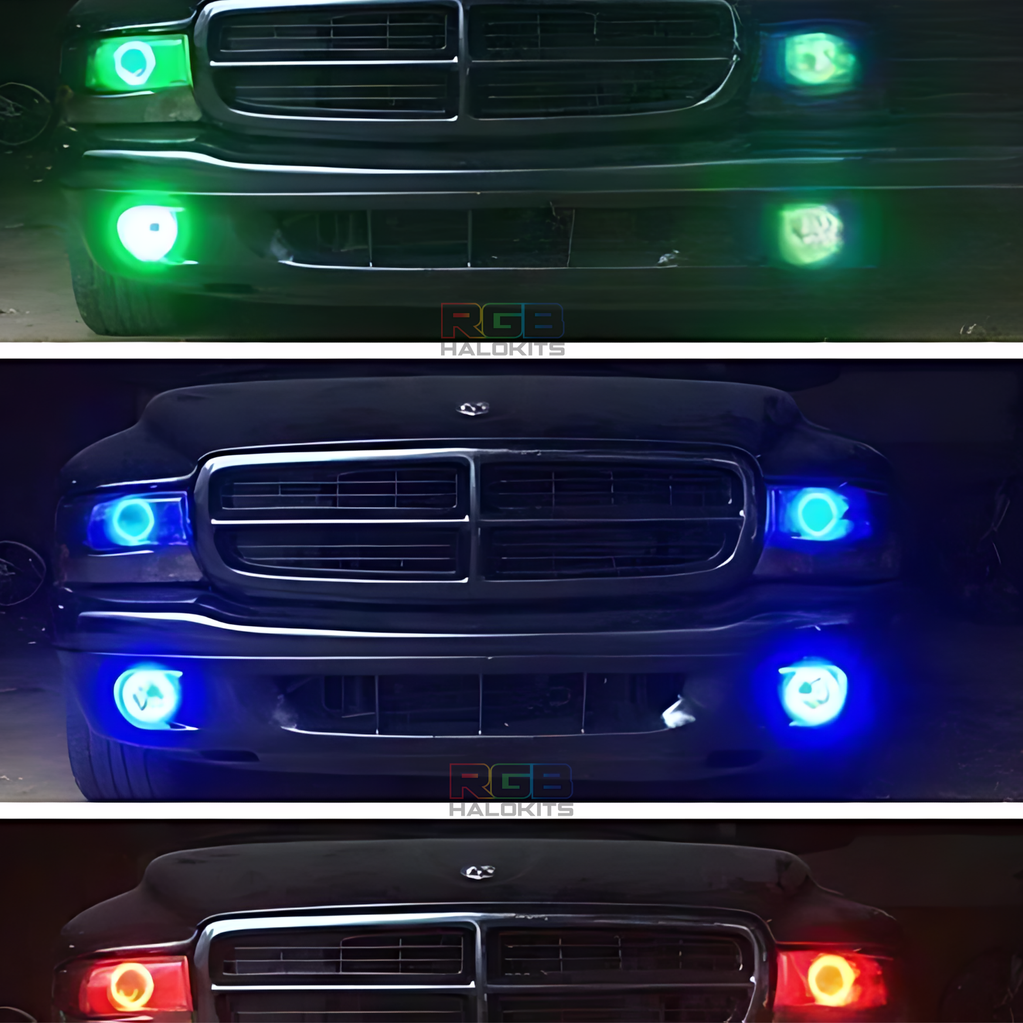 Dodge Durango Multicolor Halo Kit (1998-2003)