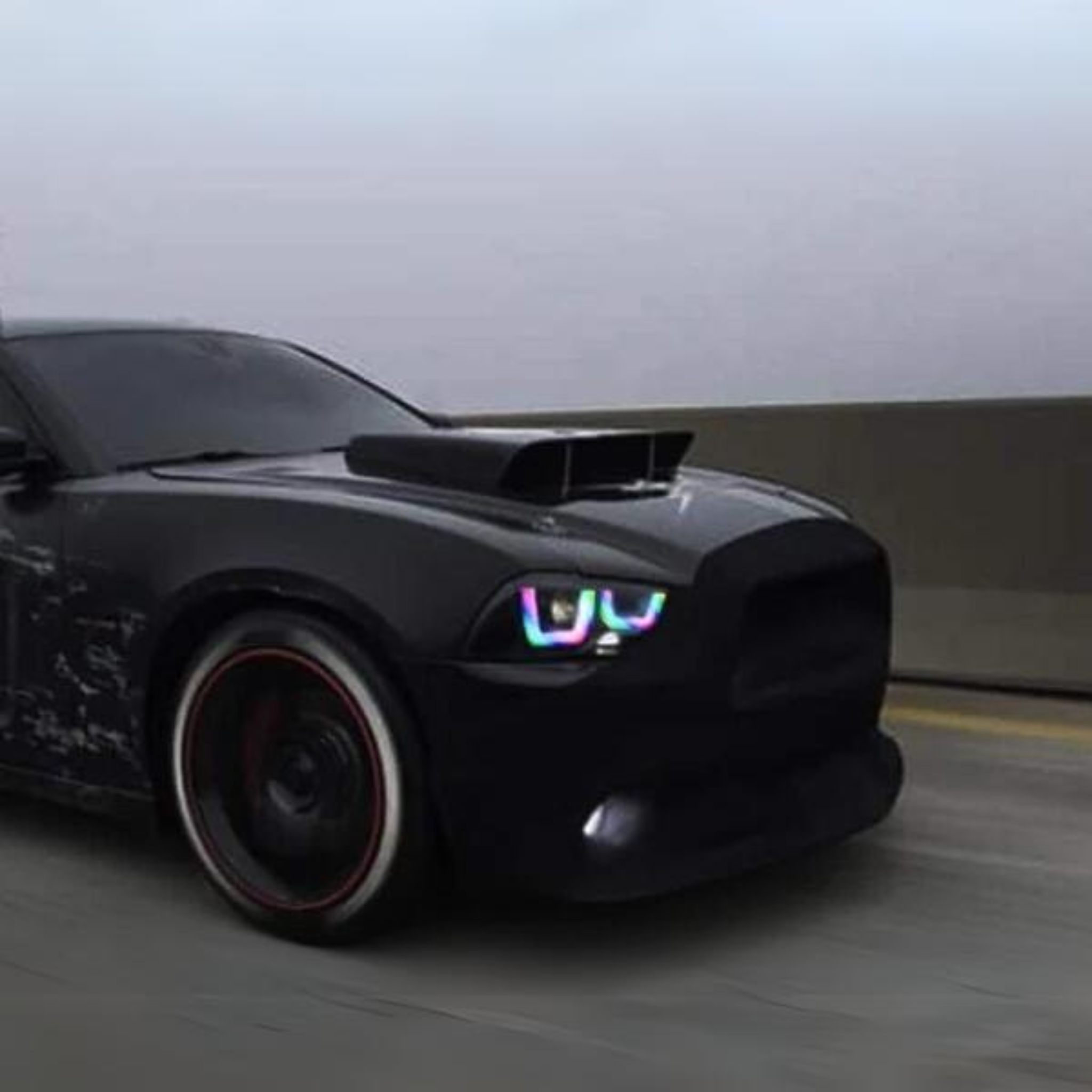 Dodge Charger Flow Series/Color Chasing DRL Boards (for 2011-2014 Spec-D Headlights)