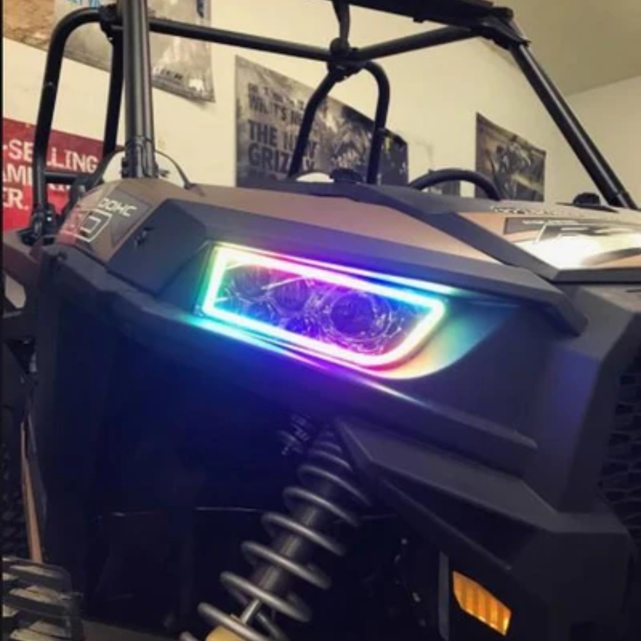 Polaris RZR 900/1000 Flow Series/Color Chasing Multicolor Halo Kit (2014-2021)