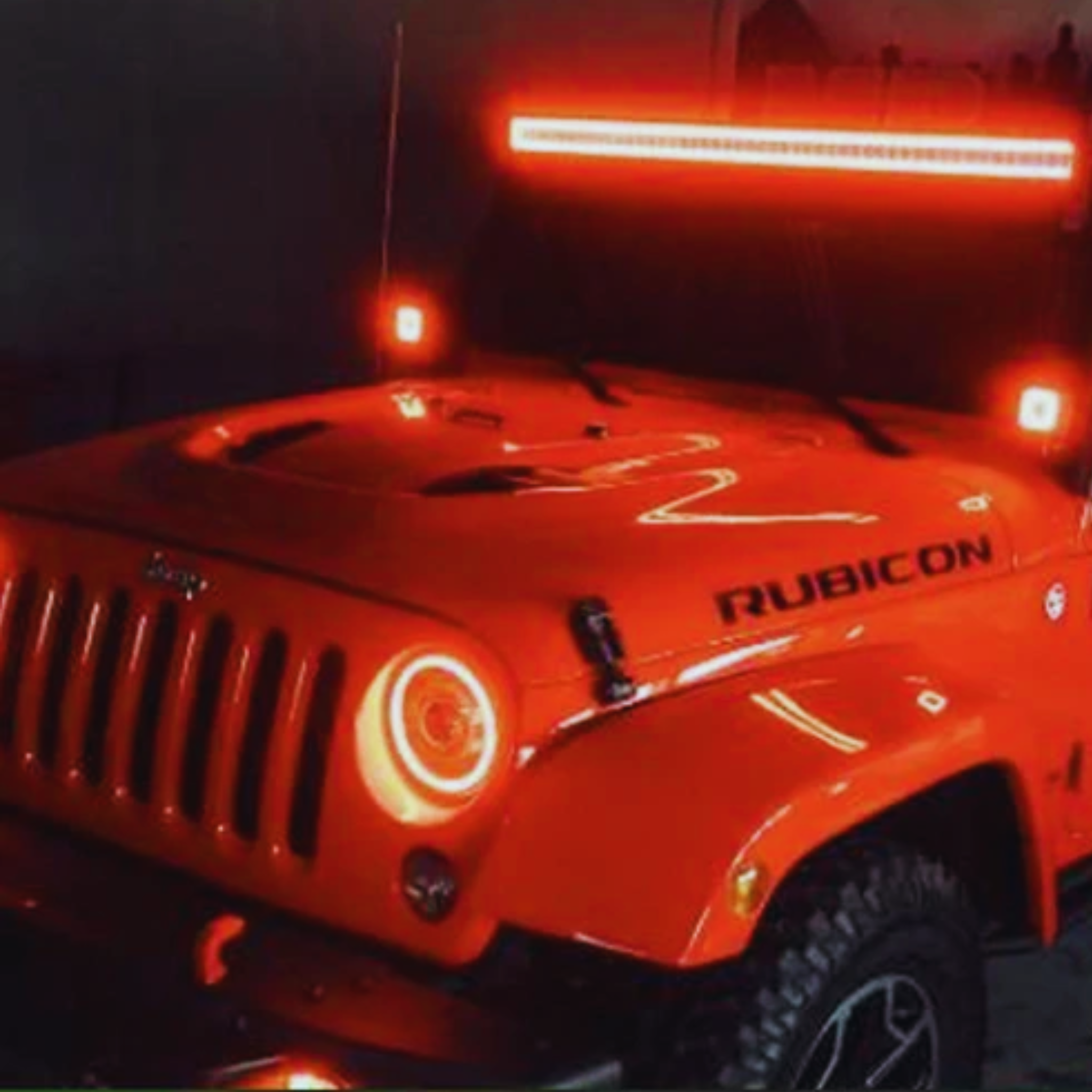 Jeep Wrangler JK Multicolor Halo Kit (2007-2016)