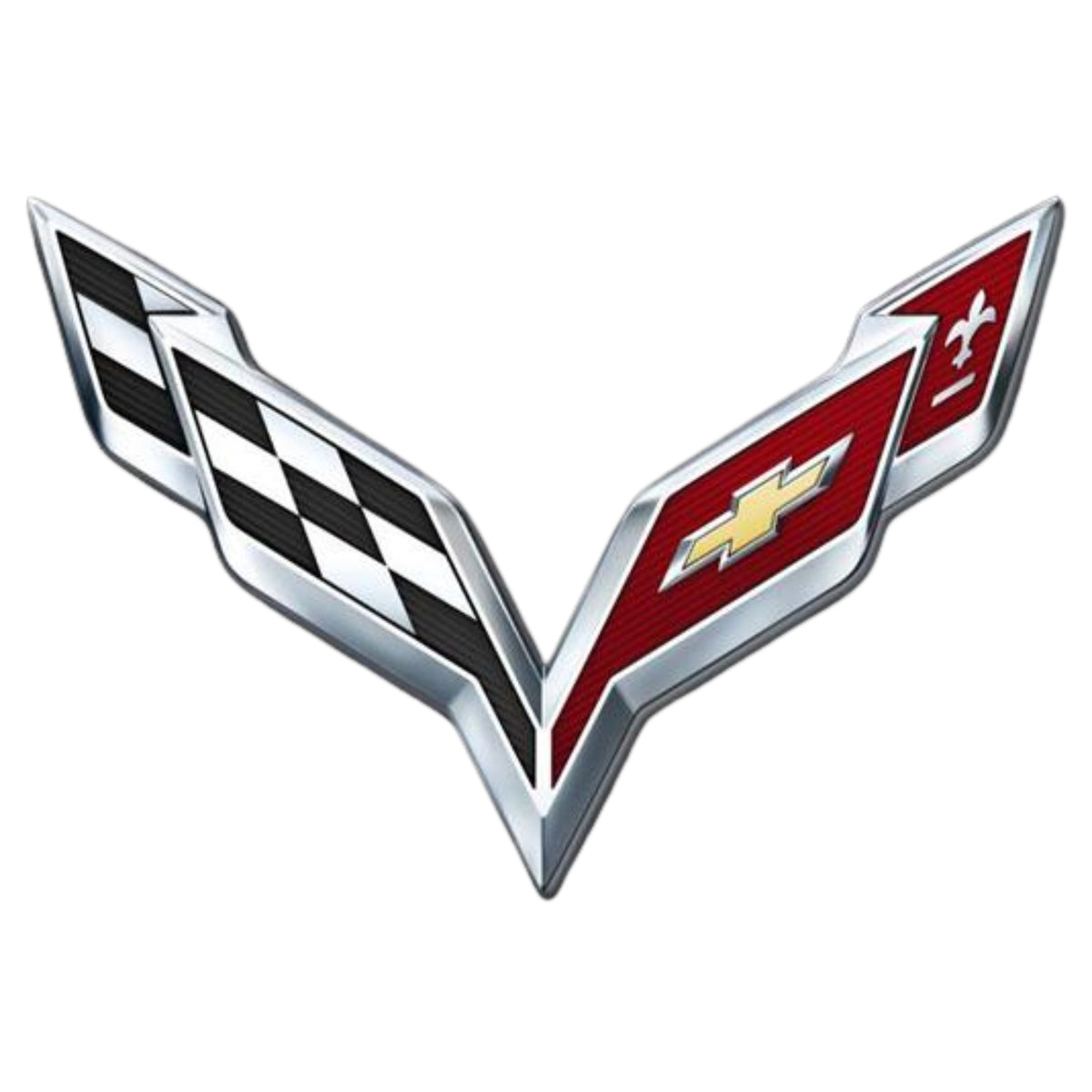 Corvette C7 Flow Series Multicolor LED Emblem Badge