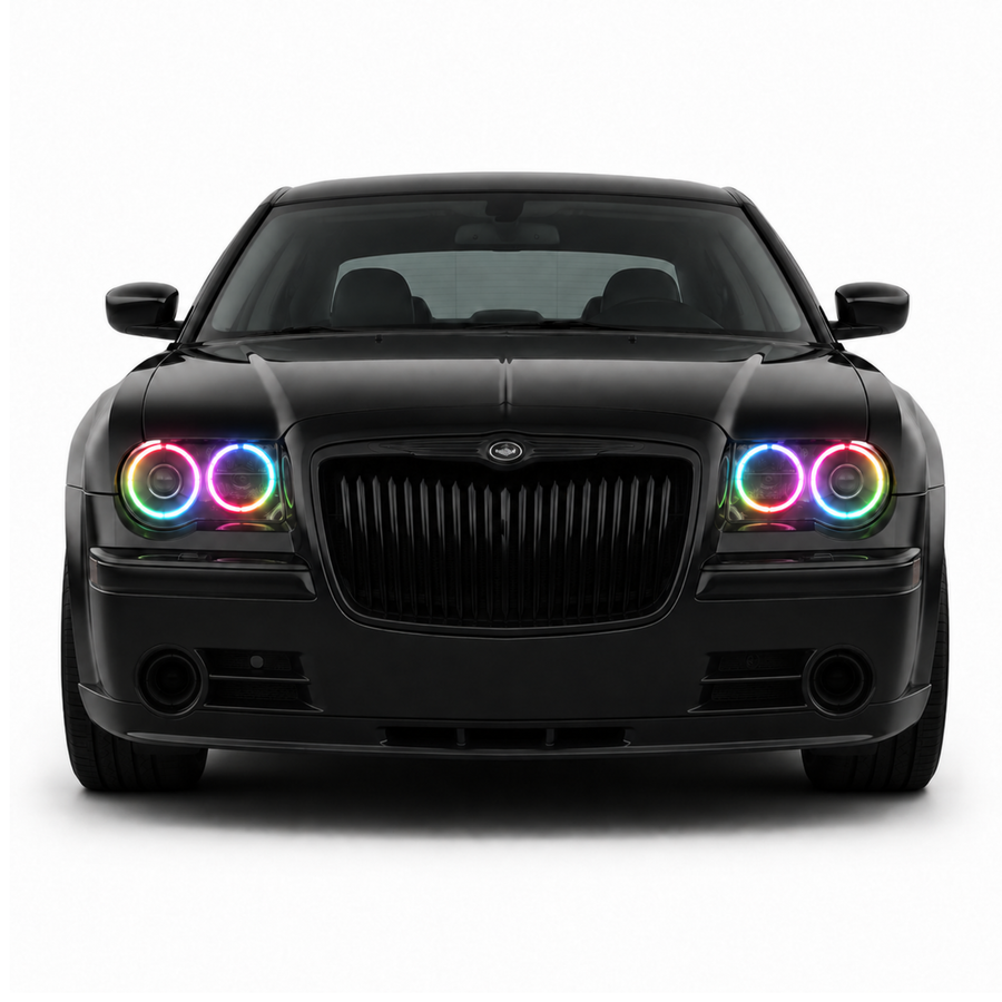 Chrysler 300C/SRT Headlight Multicolor Halo Kit (2005-2010)