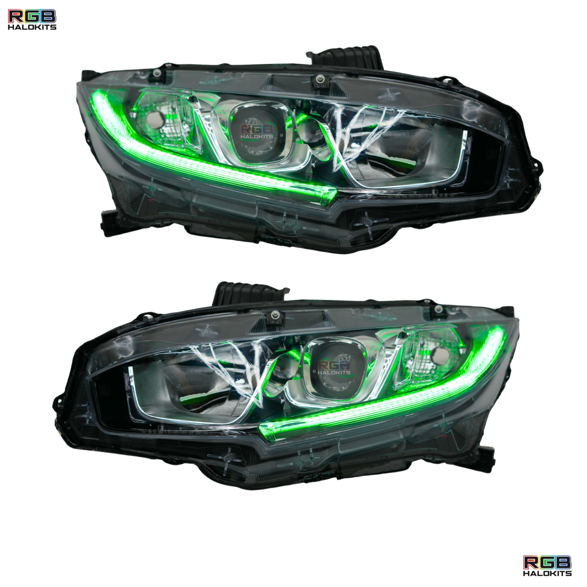 Honda Civic Multicolor Flow Series DRL Boards (2016-2021)