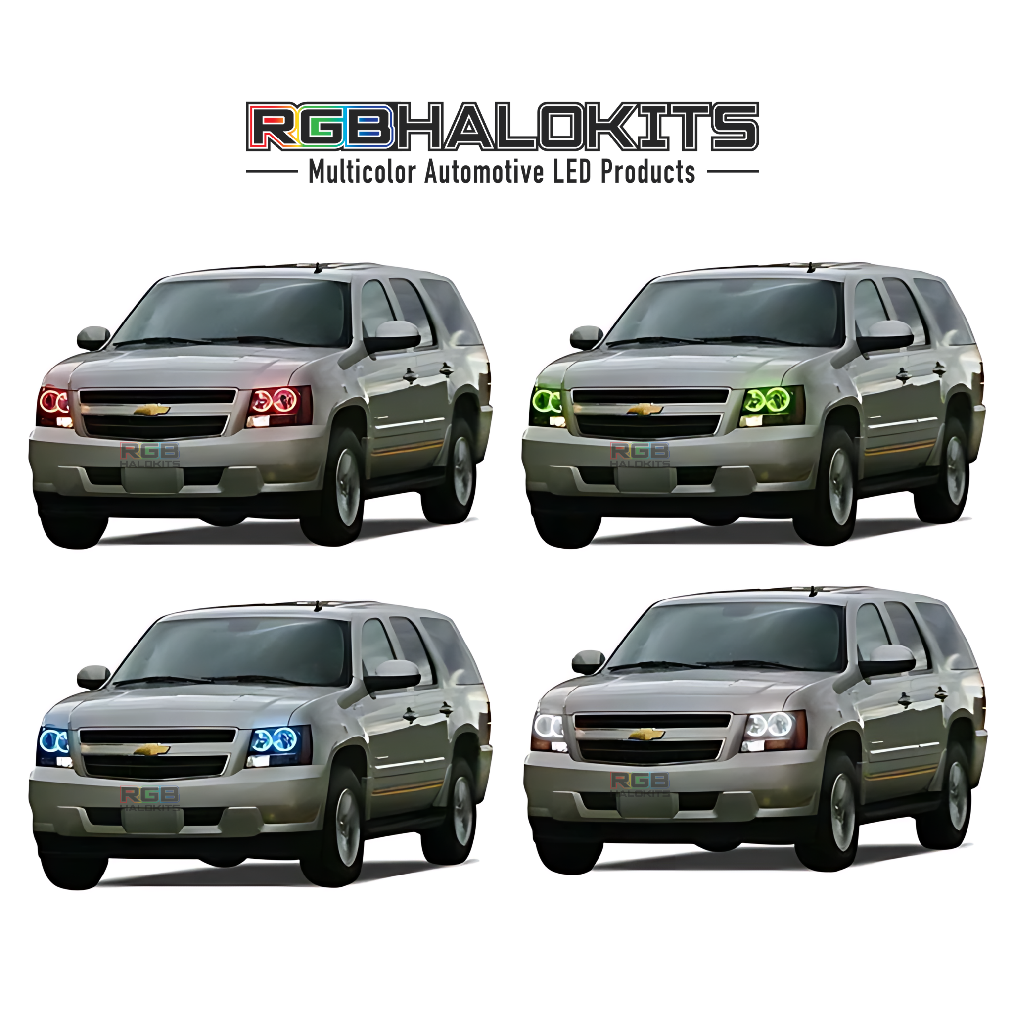 Chevrolet Tahoe Multicolor Halo Kit (2015-2018)