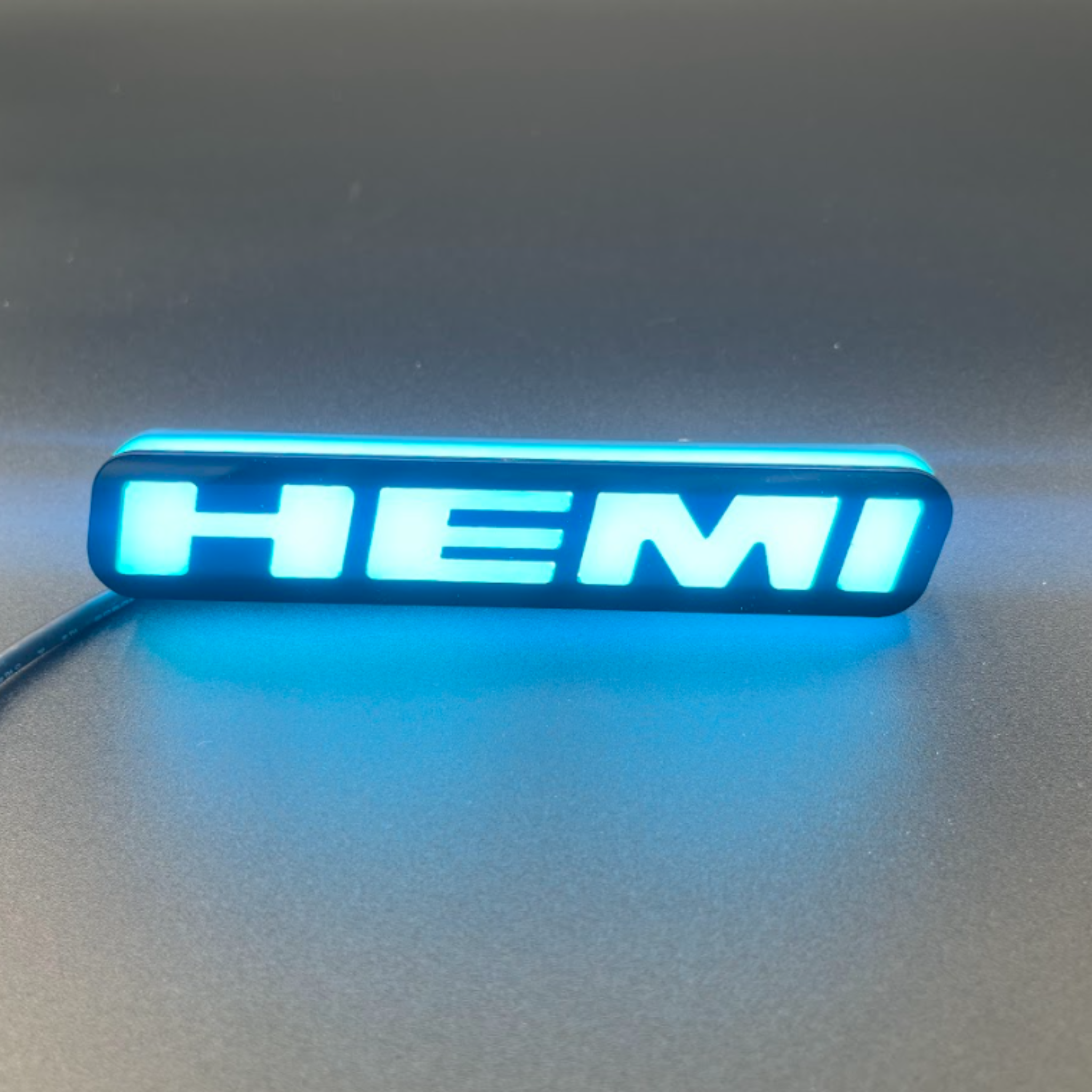 Hemi LED Badge: (Multicolor)