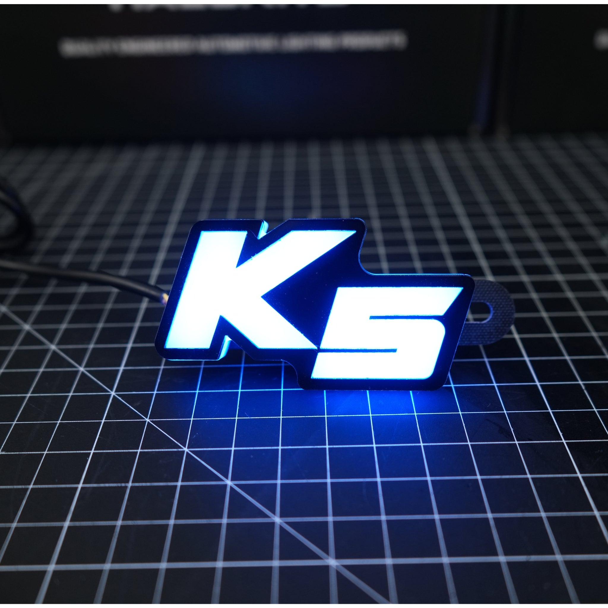 Kia K5 LED Badge: (Multicolor)