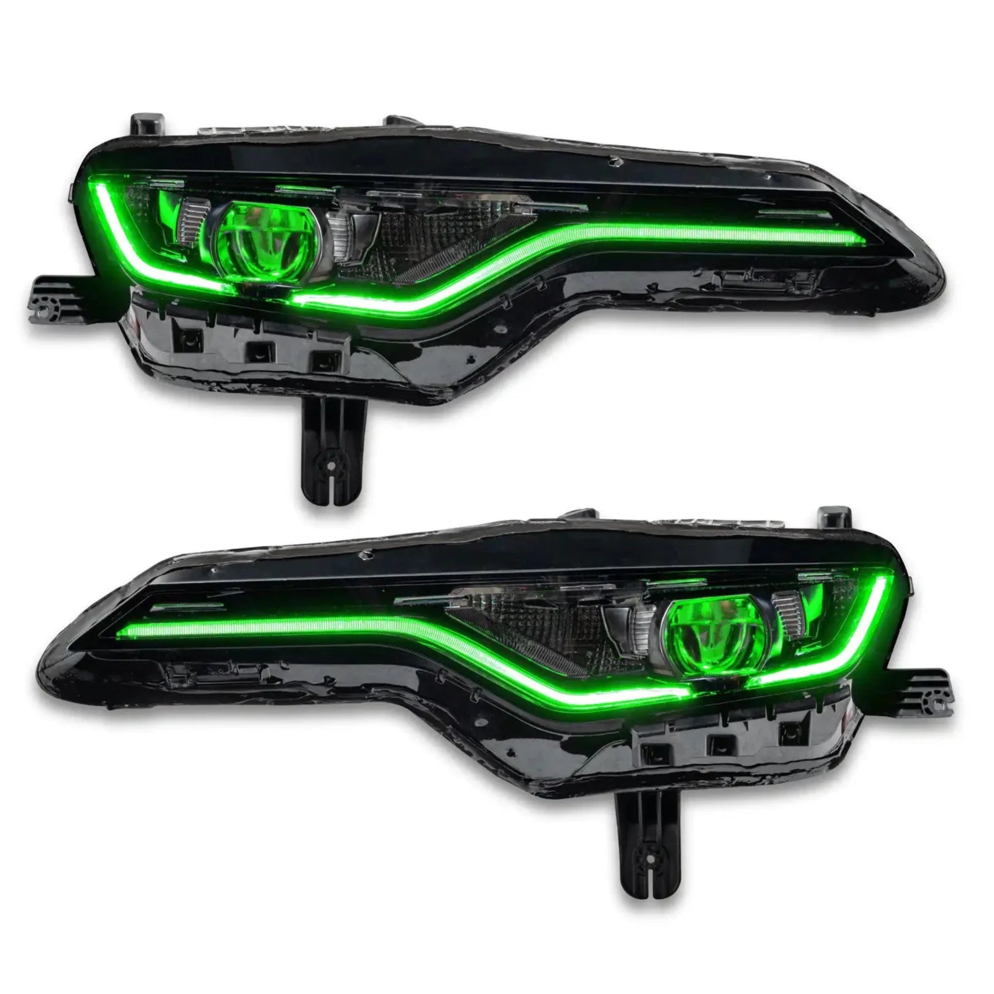2019–2024 Camaro RS/SS Multicolor Headlights – RGBW w/ Demon Eyes – Custom Multicolor LED Lighting by RGB Halo Kits