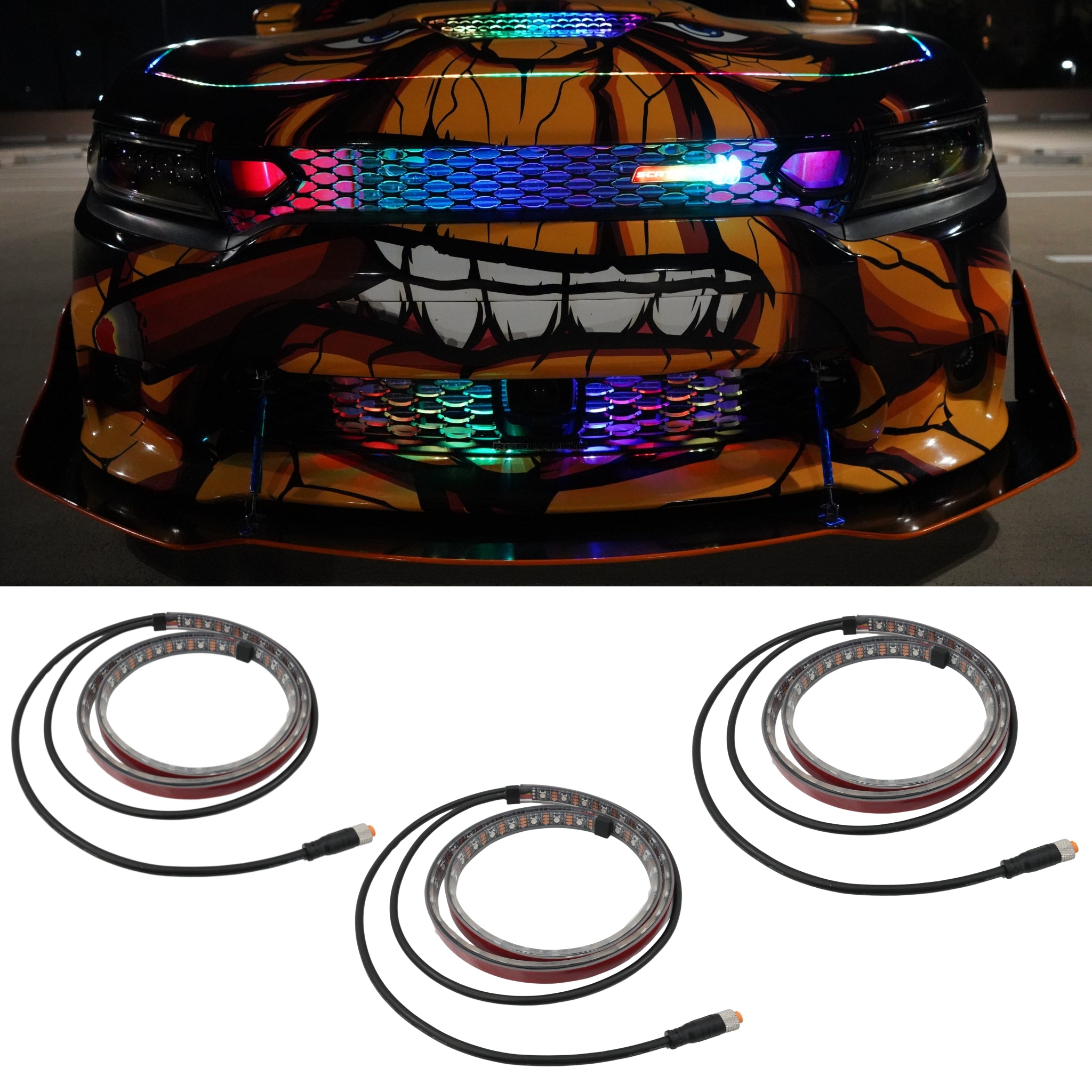 Multicolor Grille LED Kit