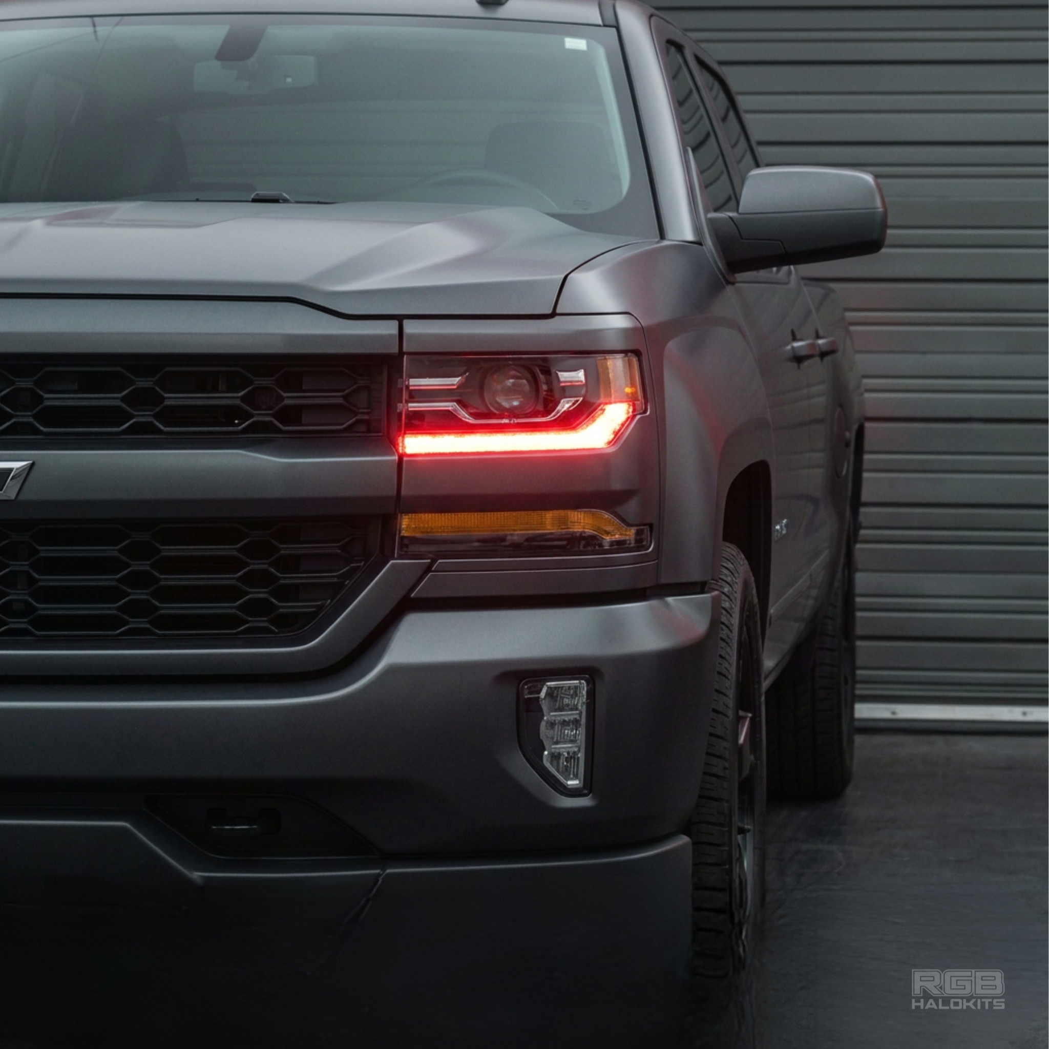 Chevrolet Silverado Multicolor Flow Series DRL Boards (2016-2018)