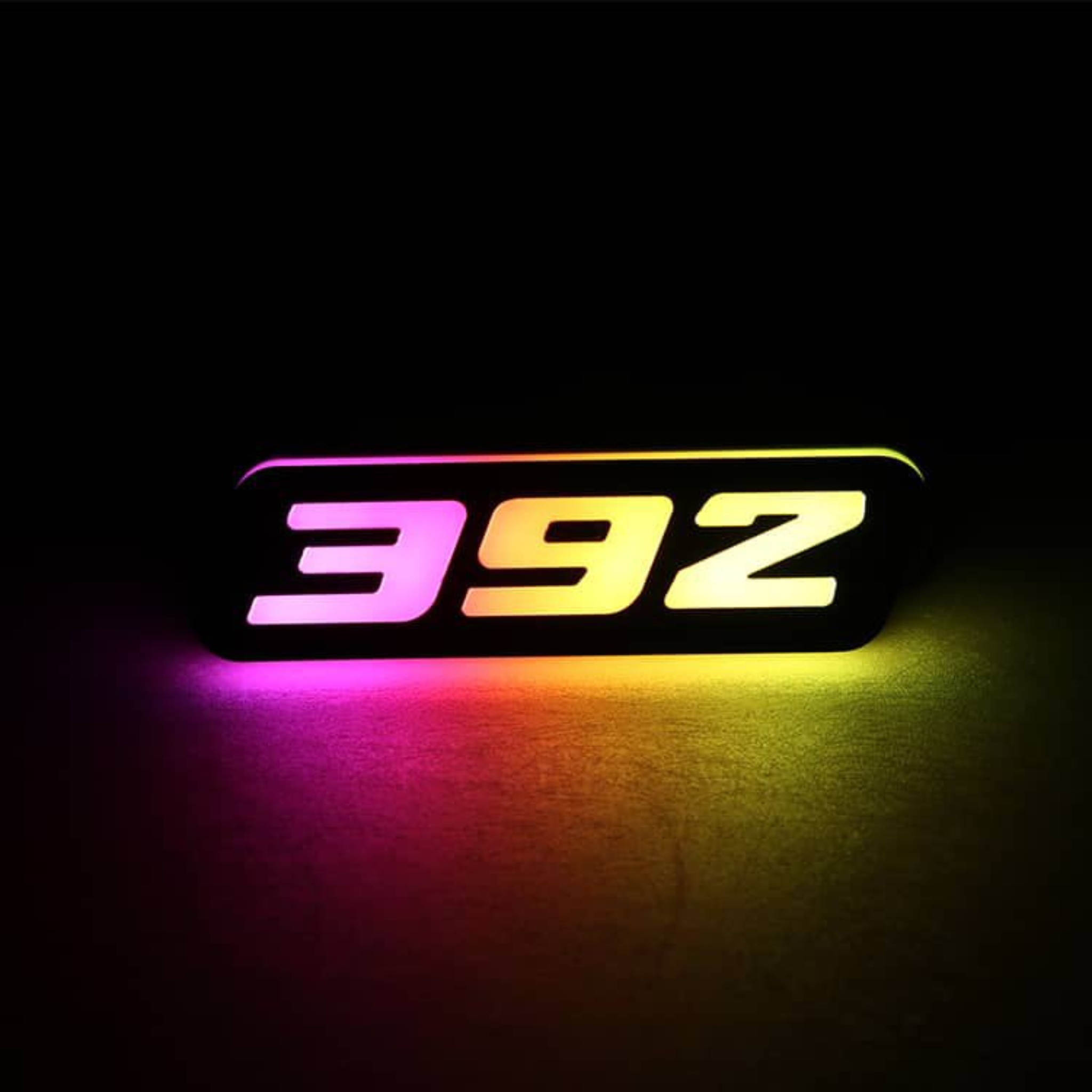392 LED Badge: (Multicolor)
