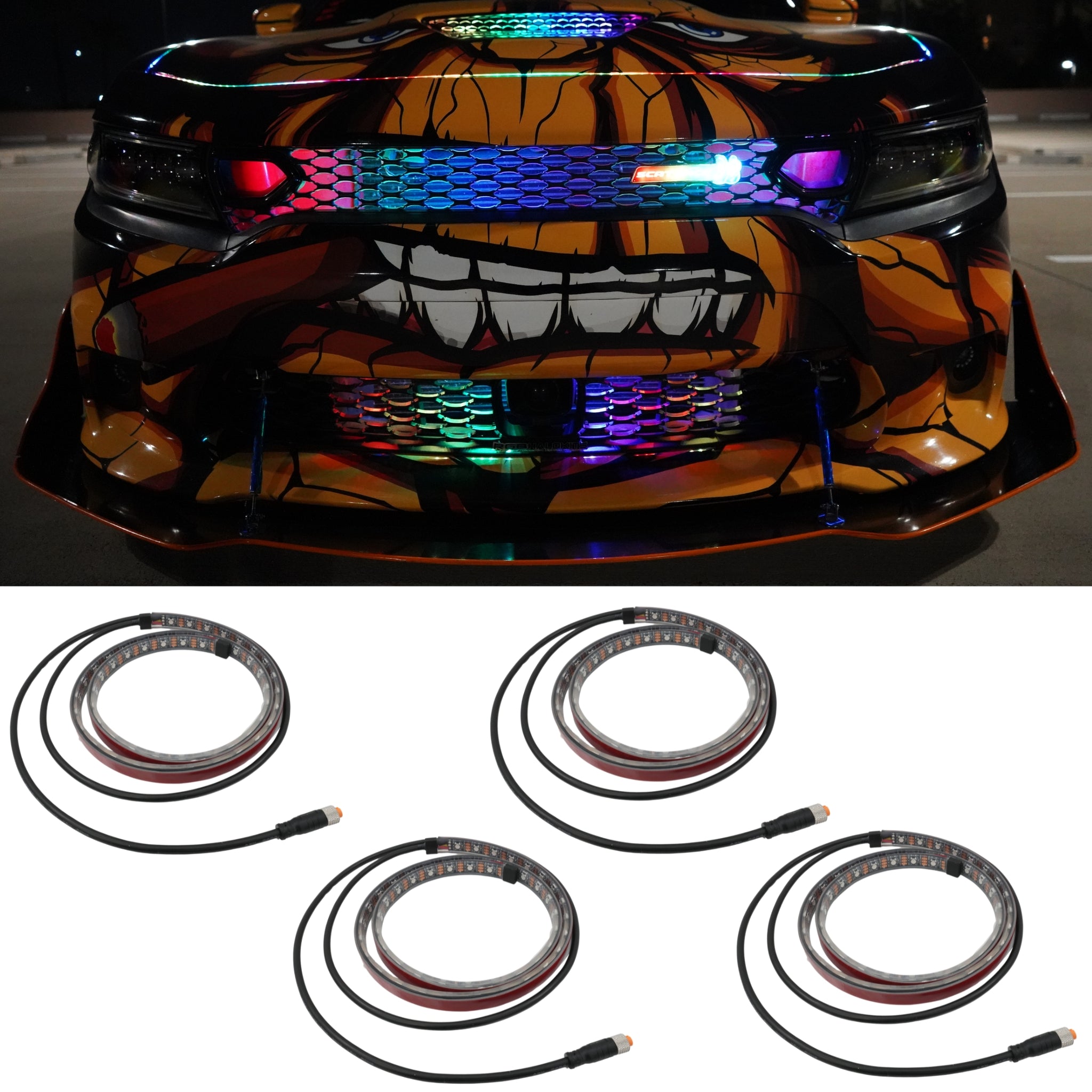 Multicolor Grille LED Kit