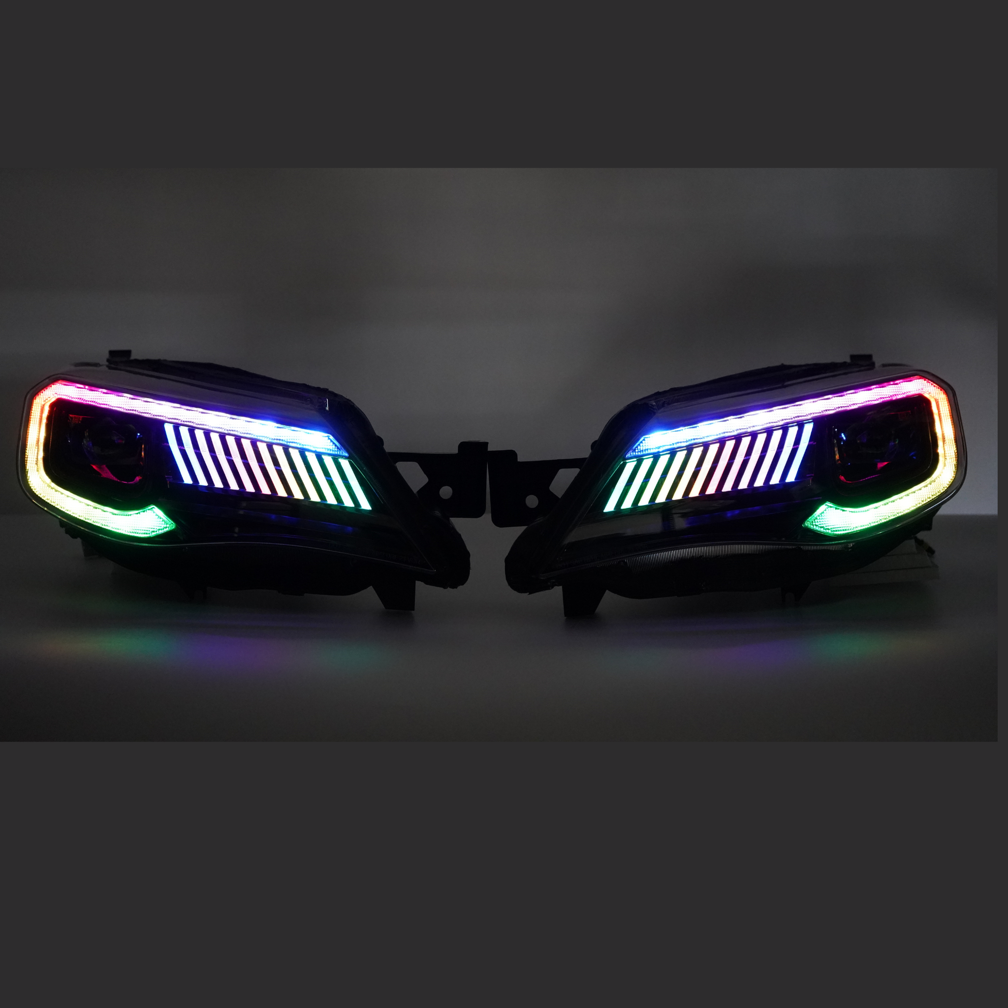 Subaru Impreza WRX/STI: Multicolor Built Morimoto XB Headlights (2008-2014)