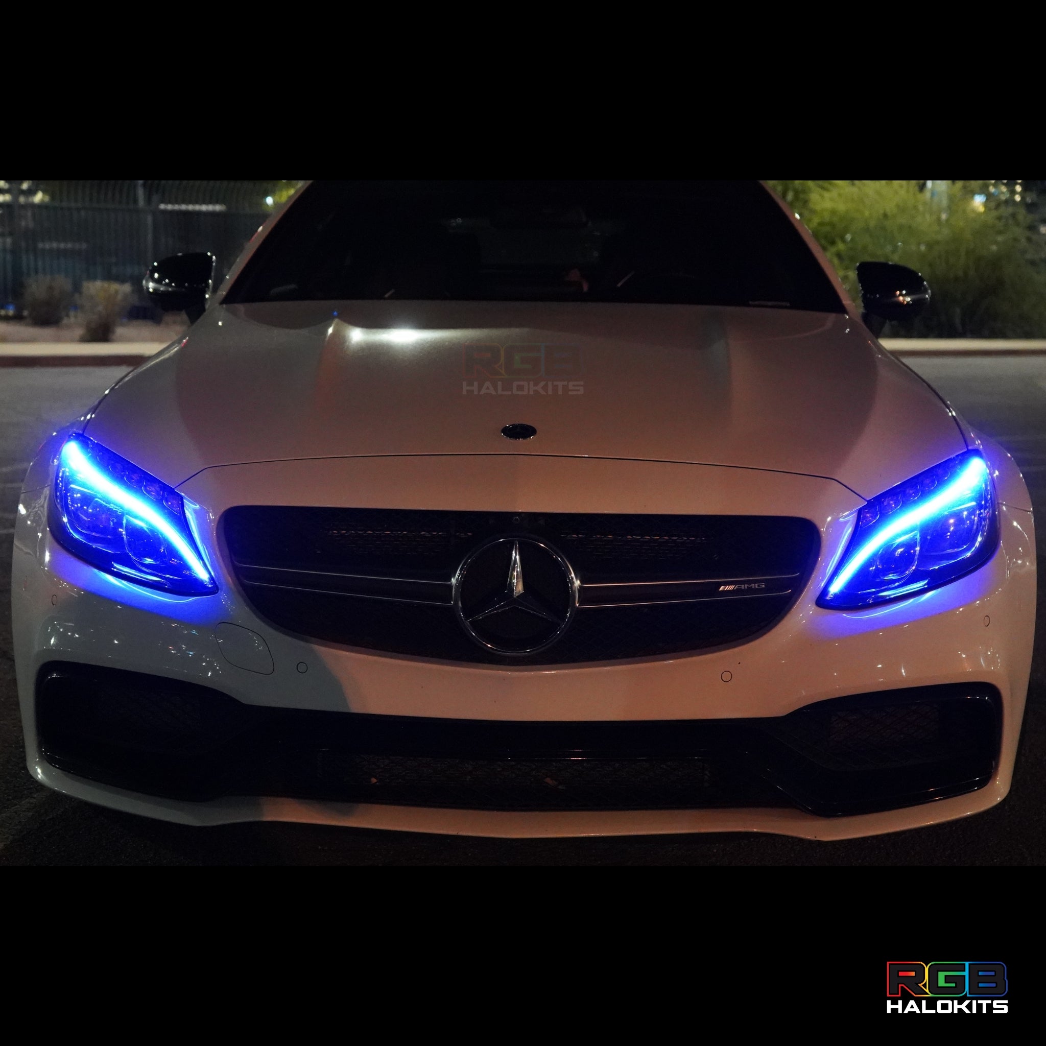 Mercedes Benz C-Class RGBW Multicolor DRL Boards (2015-2021)