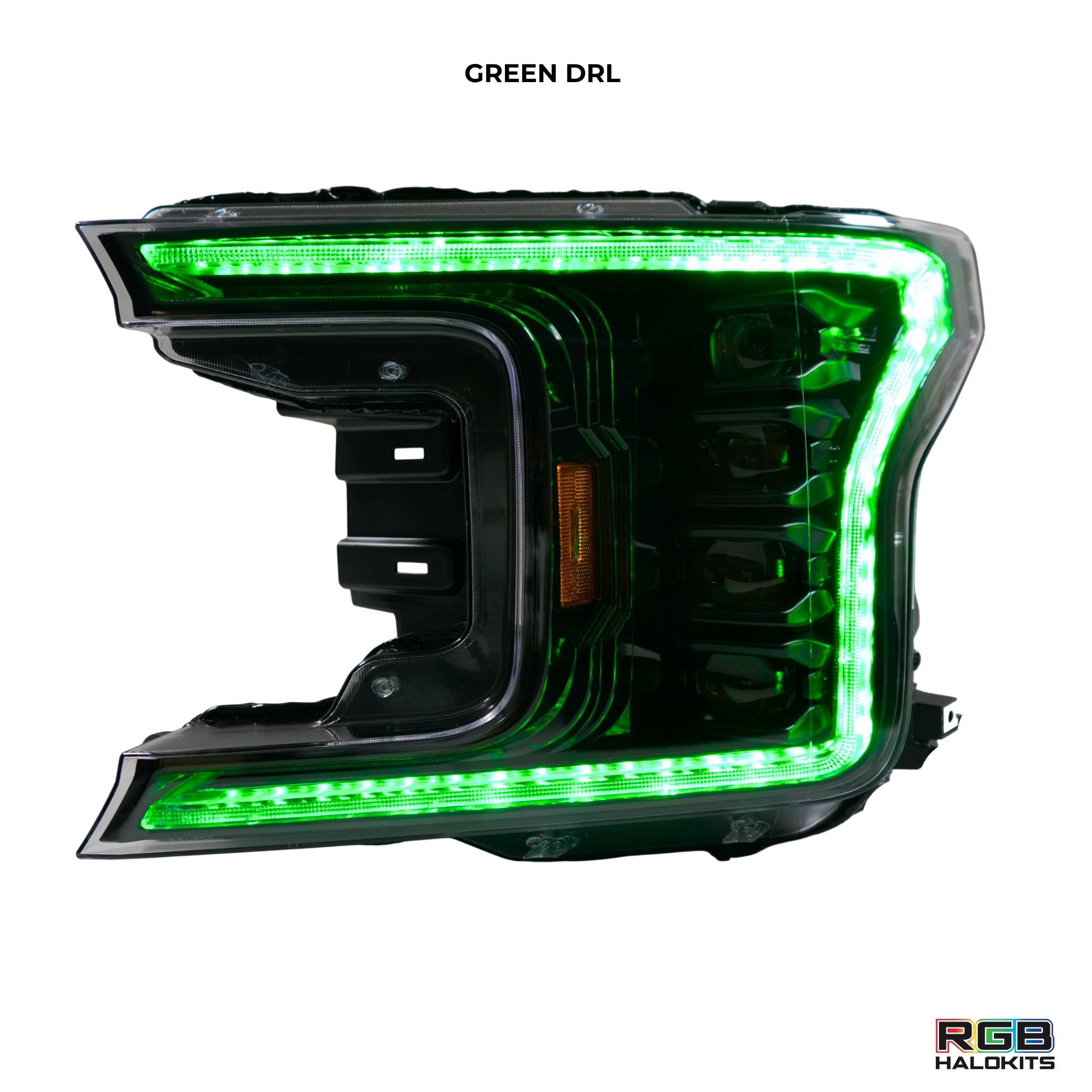 Ford F-150: Multicolor Flow Series Headlights (2018-2020) | XB Morimoto – Custom Multicolor LED Lighting by RGB Halo Kits