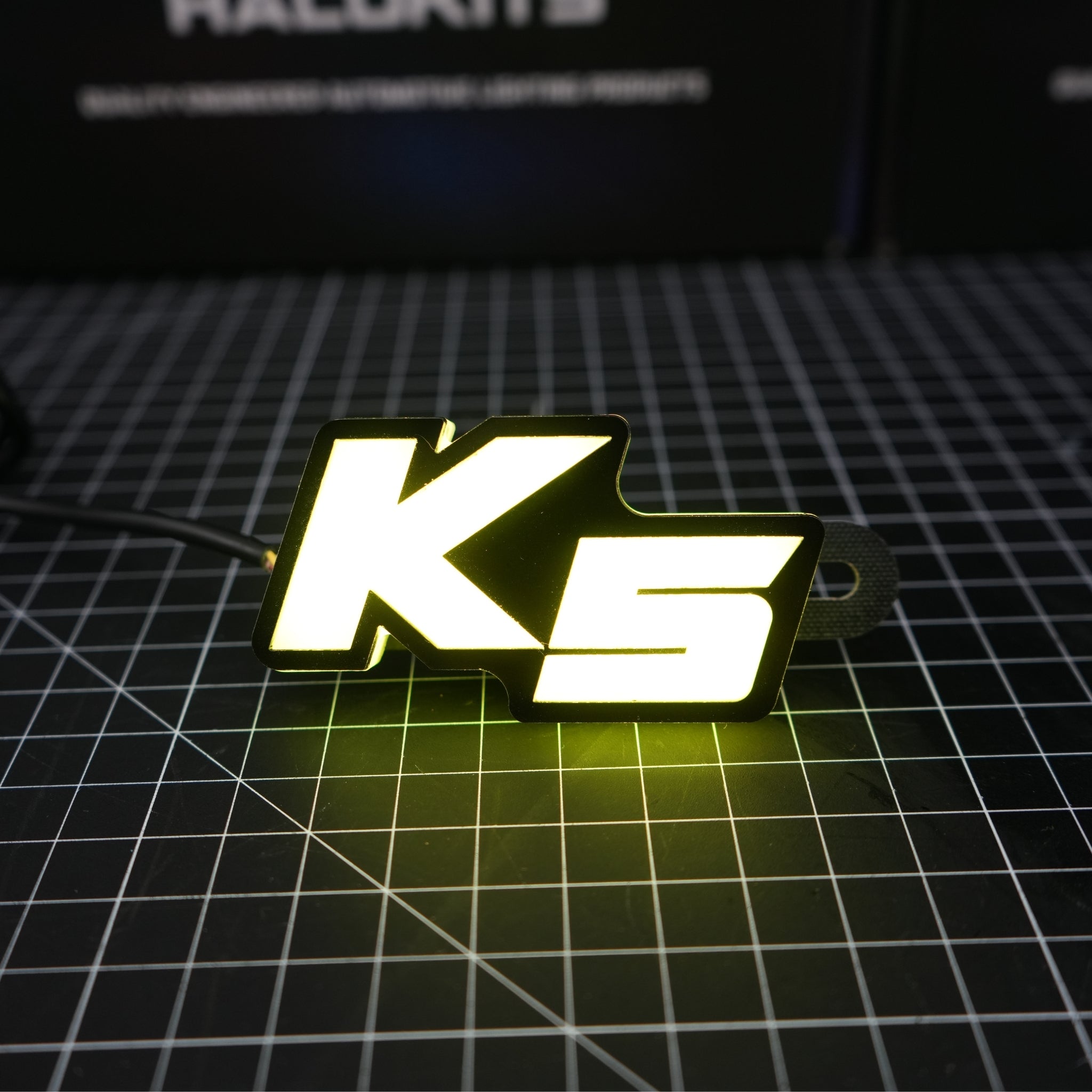 Kia K5 LED Badge: (Multicolor)