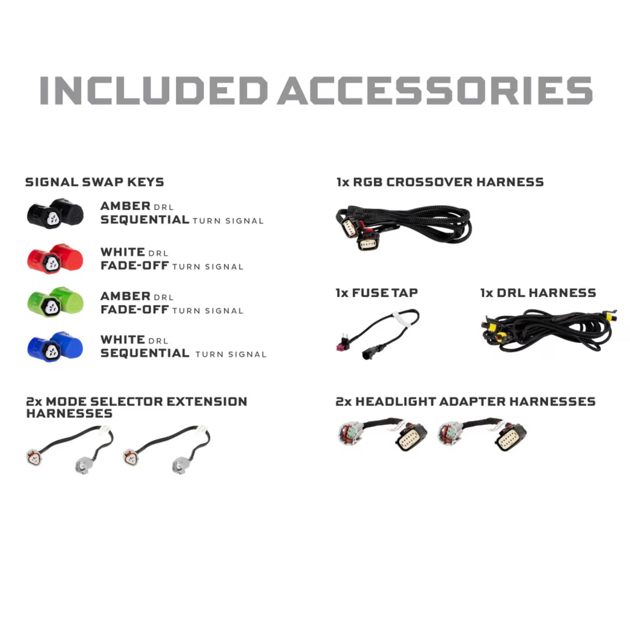 Nissan 370Z: XRGB Evo LED Headlights (2009-2021) – Custom Multicolor LED Lighting by RGB Halo Kits