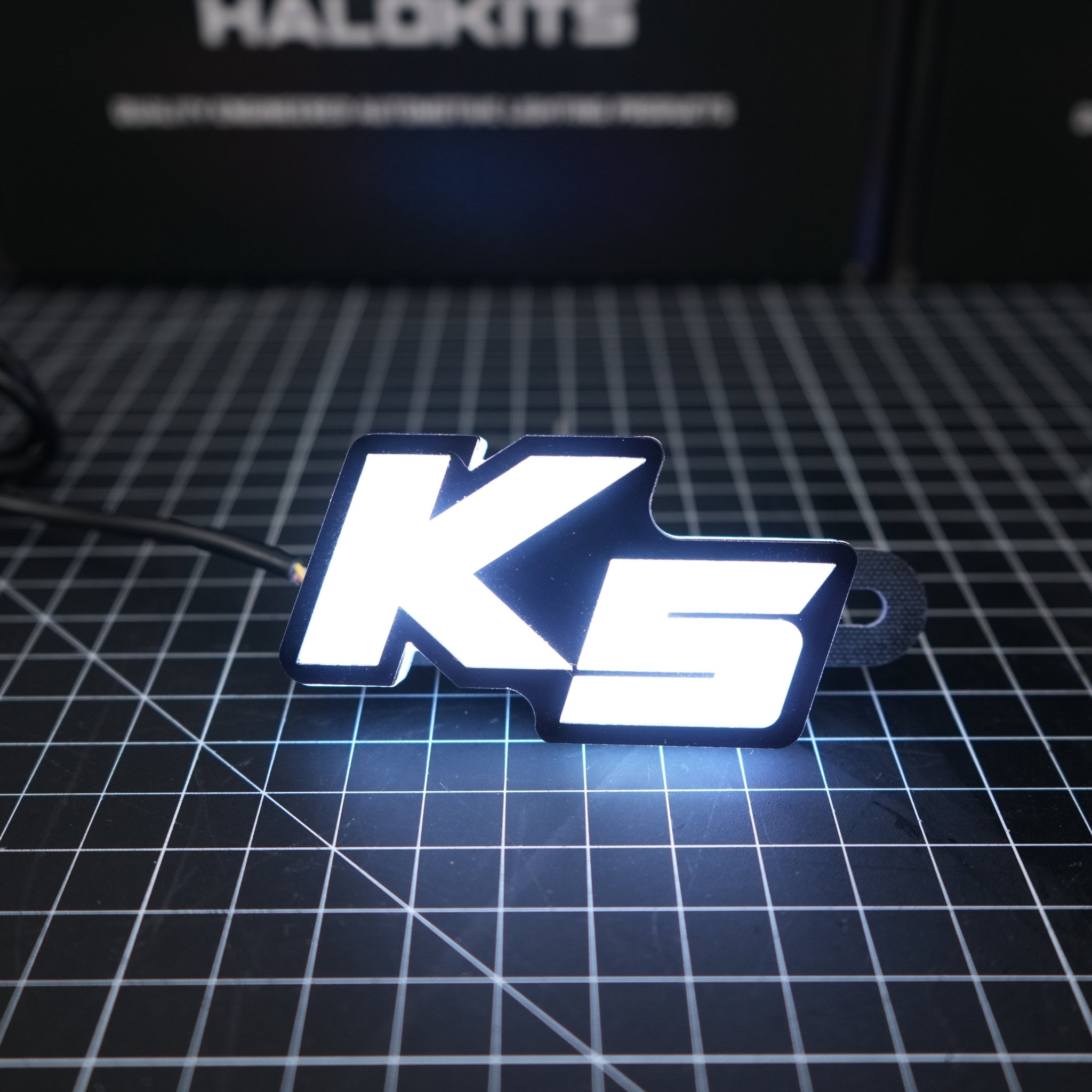 Kia K5 LED Badge: (Multicolor)